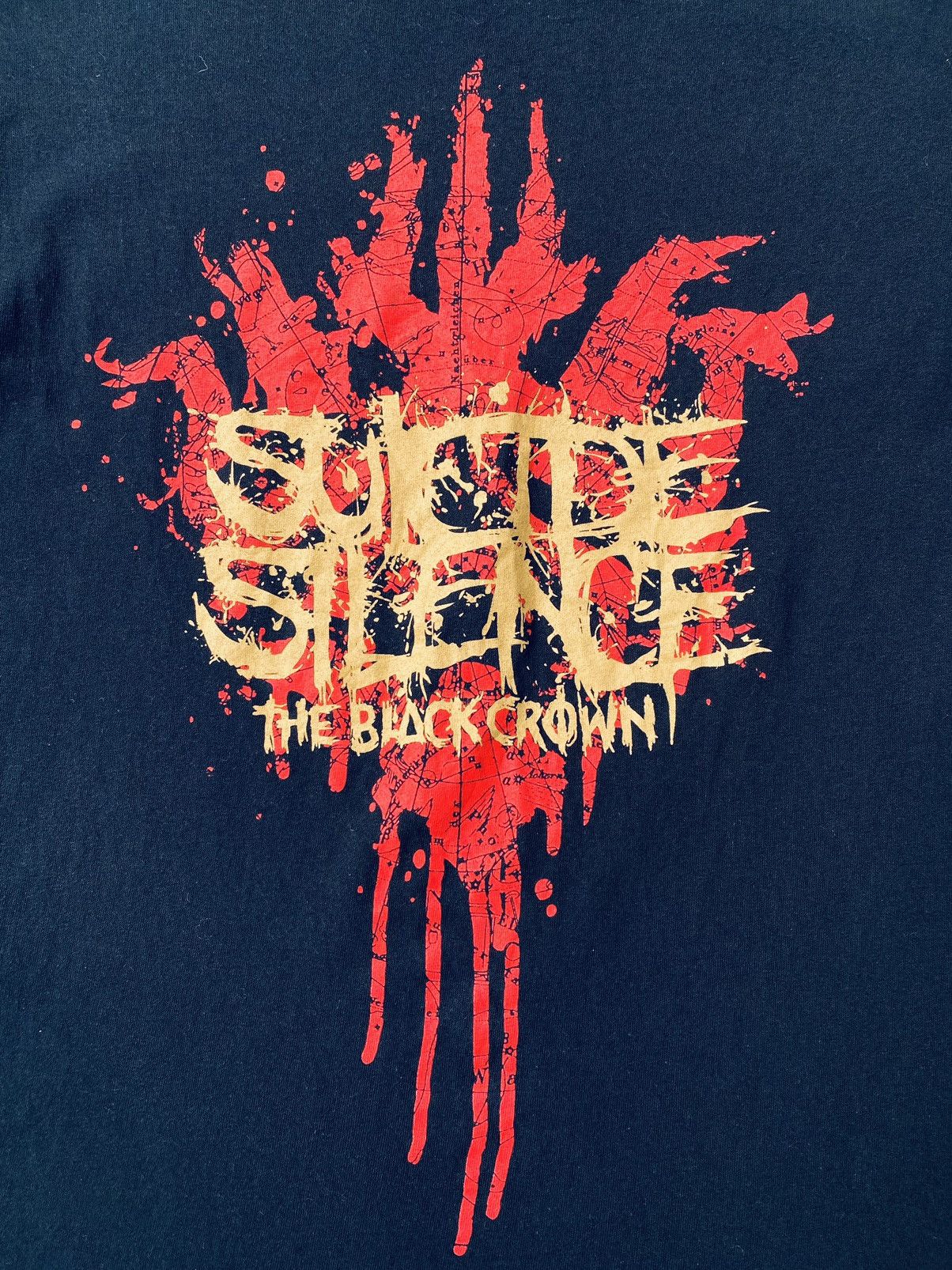 Band Tees Vintage Suicide Silence Deathcore Band Tees Size US M / EU 48-50 / 2 - 3 Thumbnail