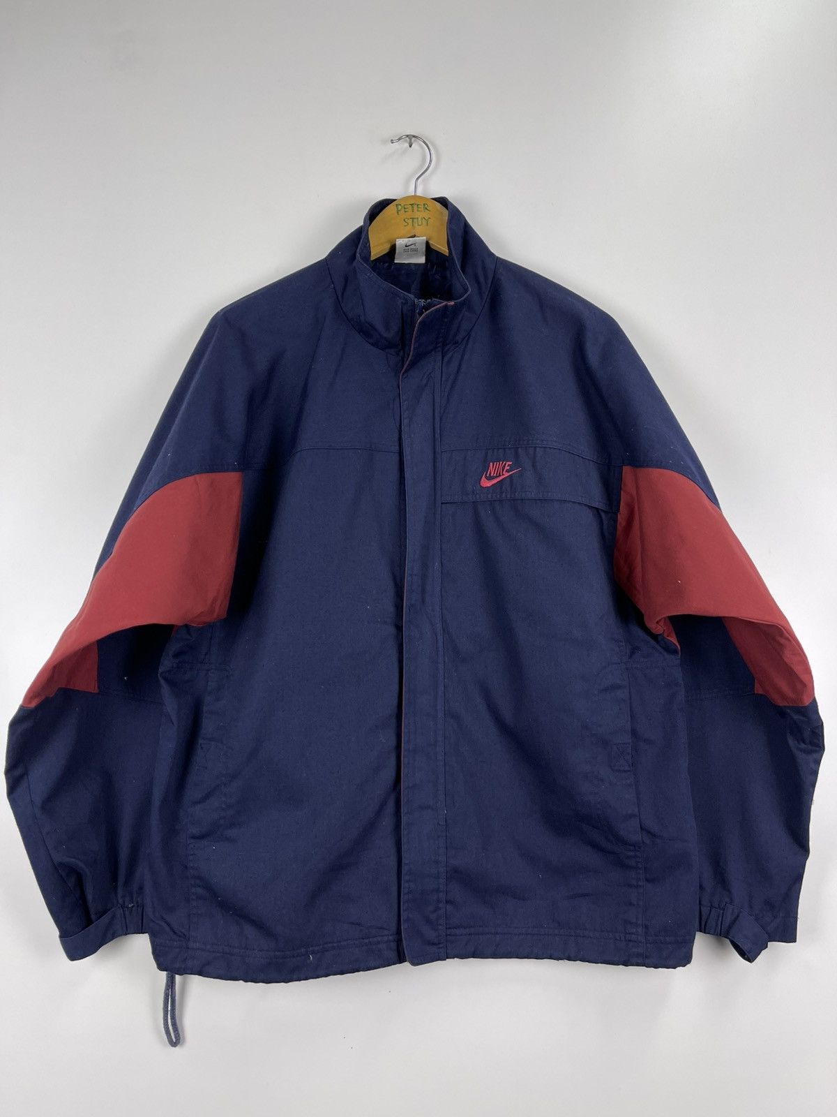 Vintage Vintage Nike Zipper Jacket Size US L / EU 52-54 / 3 - 3 Thumbnail
