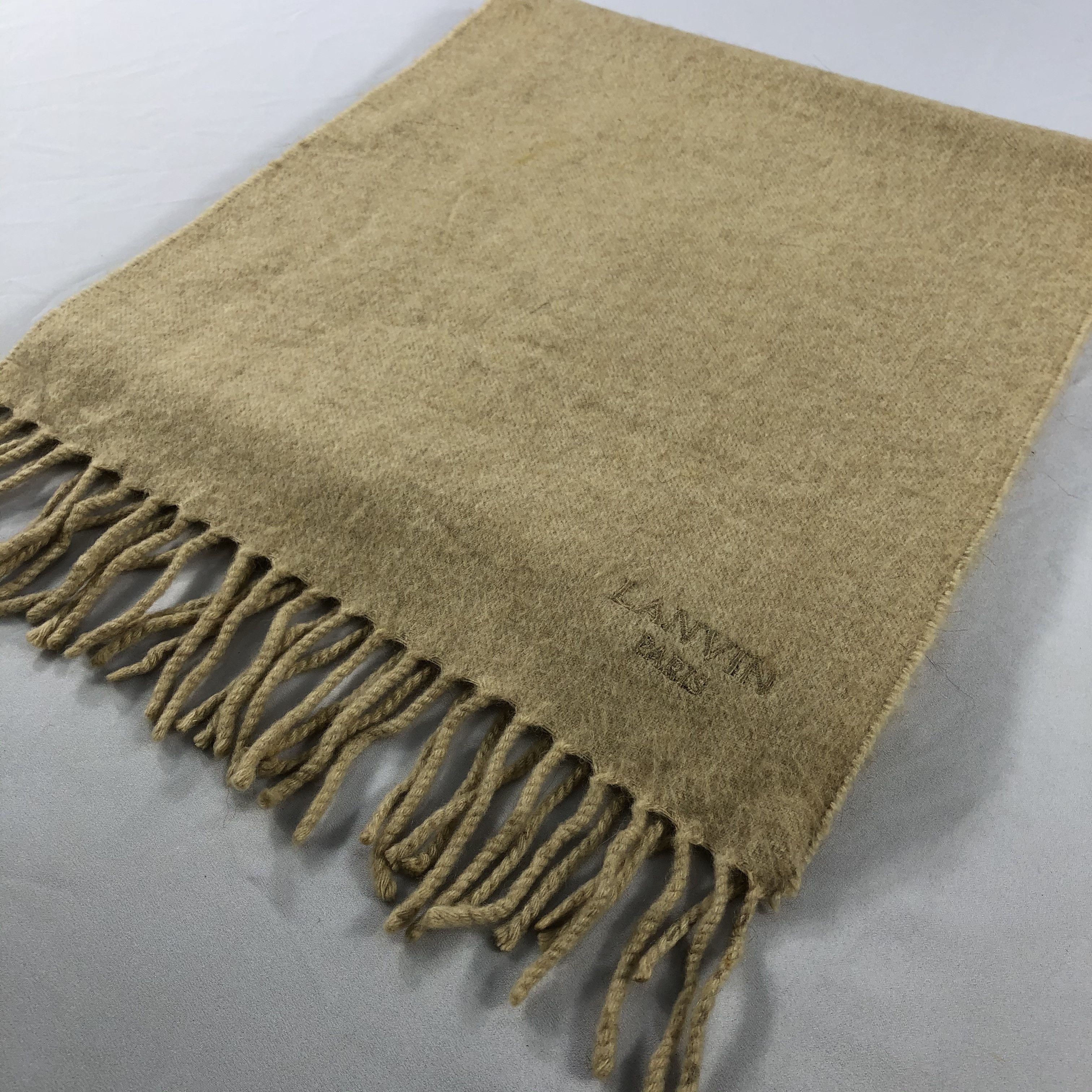 Lanvin × Vintage Vintage Lanvin Scarf Muffler - WW3363 Size ONE SIZE - 3 Thumbnail