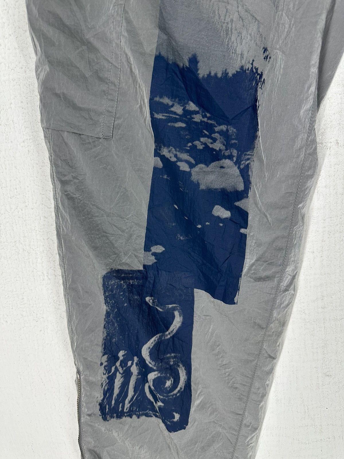 Takashi Murakami Vtg Estnation Amane Murakami Cargo Nylon Pant Size US 31 - 9 Thumbnail