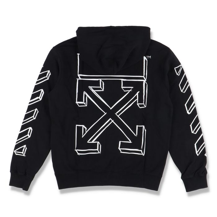 Off White Black 3D Marker Arrows Hoodie Grailed