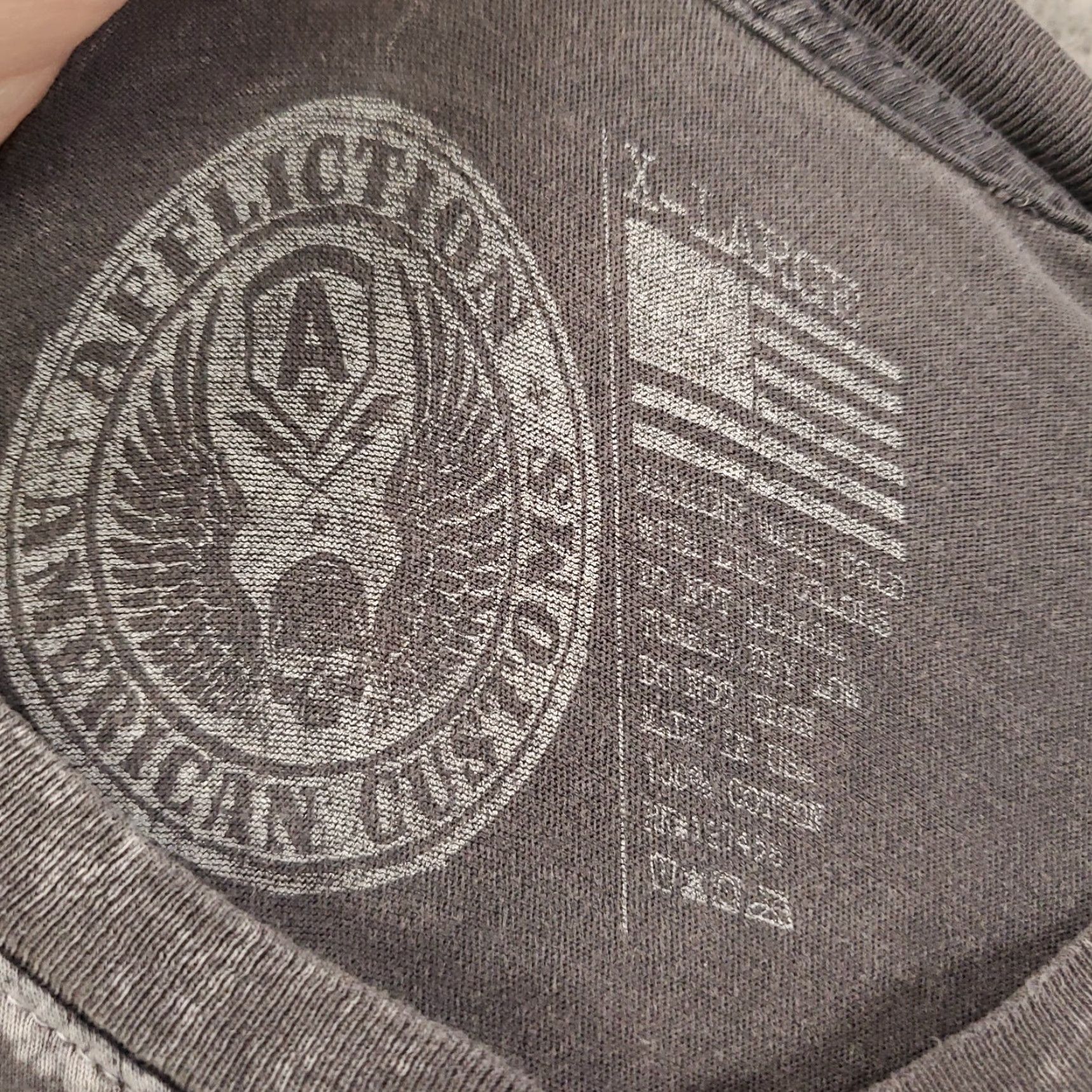 Affliction VINTAGE Affliction Logo Graphic T-Shirt Men's XL Gray Burnout Snake Cobra Distressed Crew Neck Short Sleeveâ¯ Size US XL / EU 56 / 4 - 6 Thumbnail