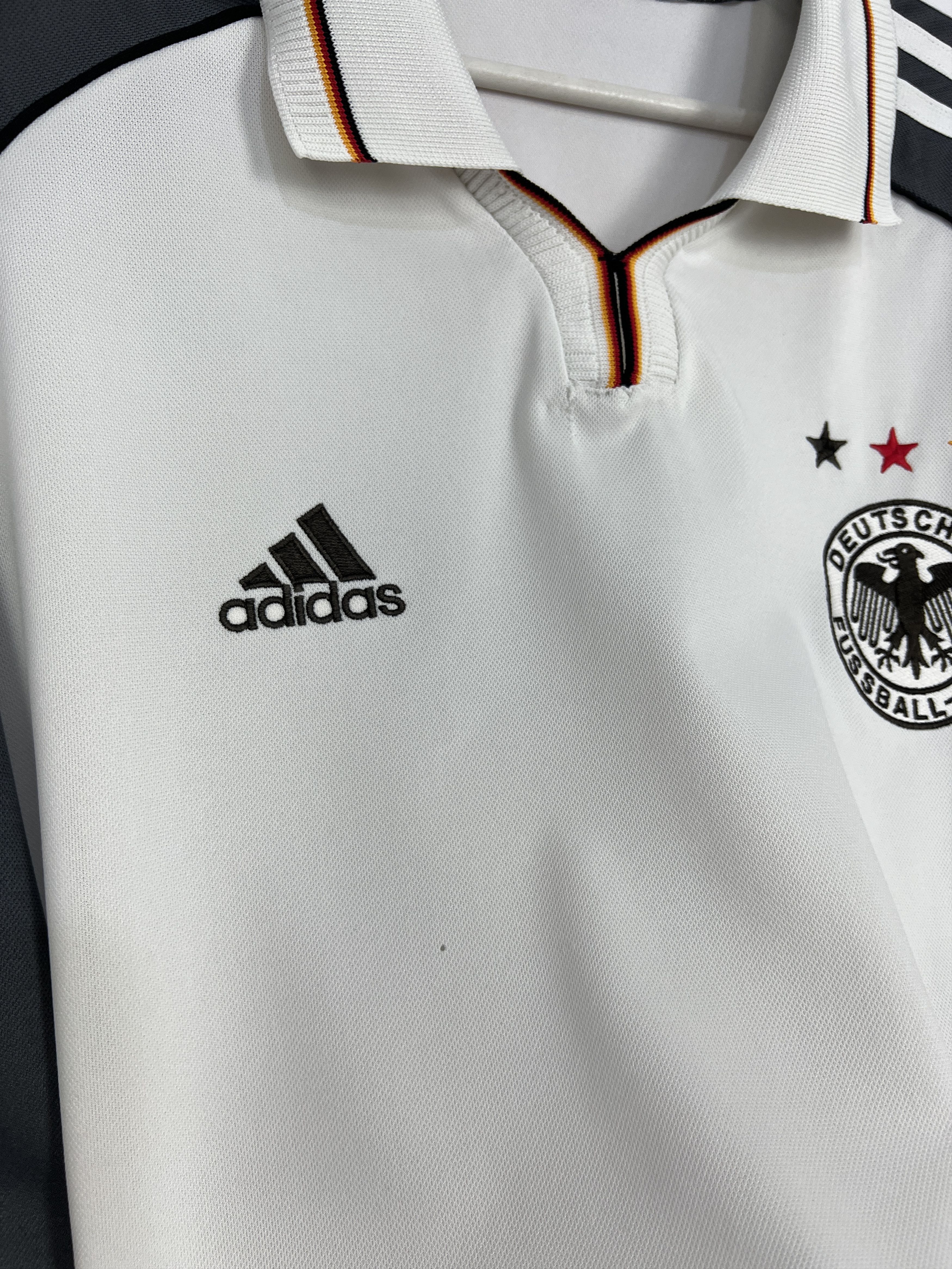 Adidas Germany Home football shirt 2000 Soccer Adidas National Team Size US XXL / EU 58 / 5 - 4 Thumbnail