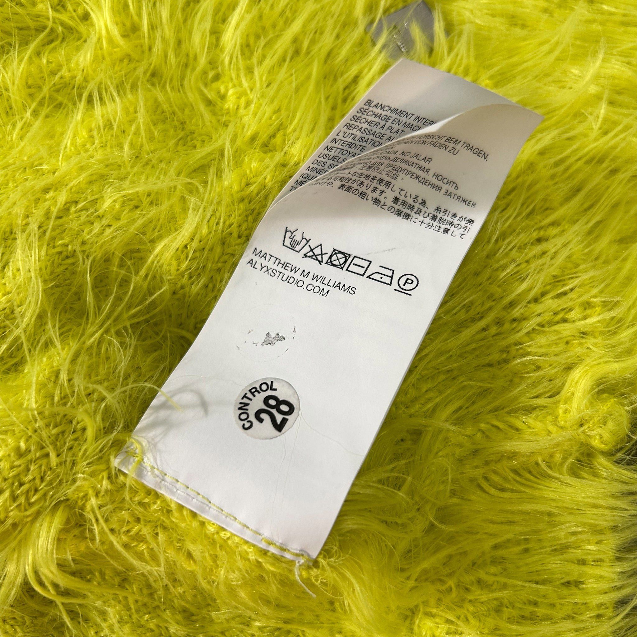 1017 ALYX 9SM 1017 Alyx 9SM Mohair Mustard Sweatshirt Size US M / EU 48-50 / 2 - 6 Thumbnail