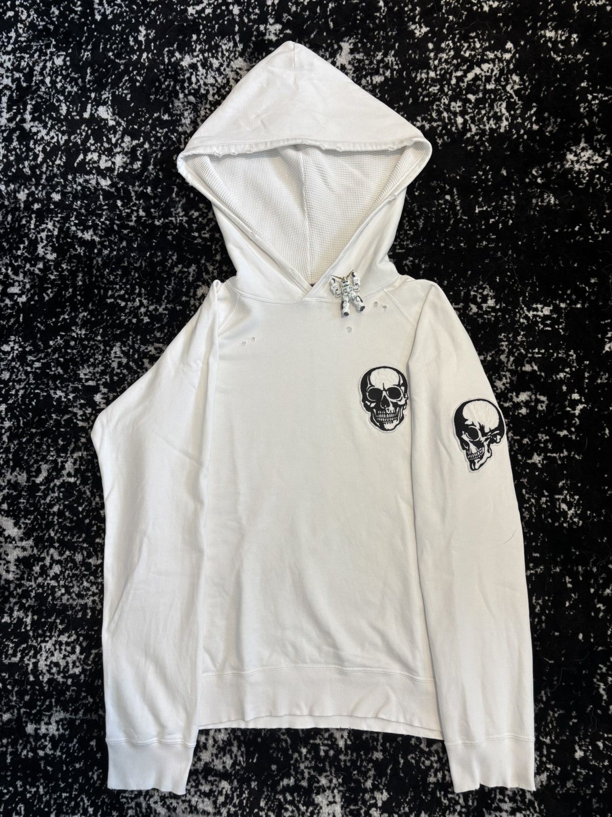 number nine ランブエッタ プルオーバー Number (N)ine Number (N)ine SS00 Lambretta Hoodie Gray w tags
