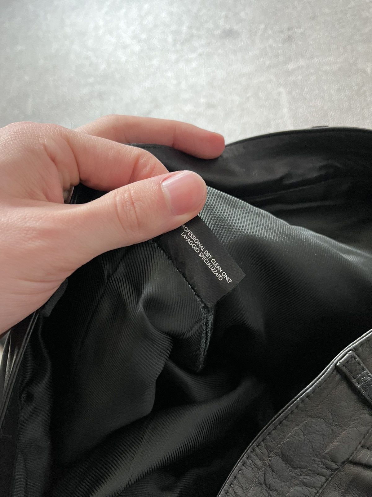 Gucci Gucci by Tom Ford 00s black leather pants Size US 30 / EU 46 - 16 Thumbnail