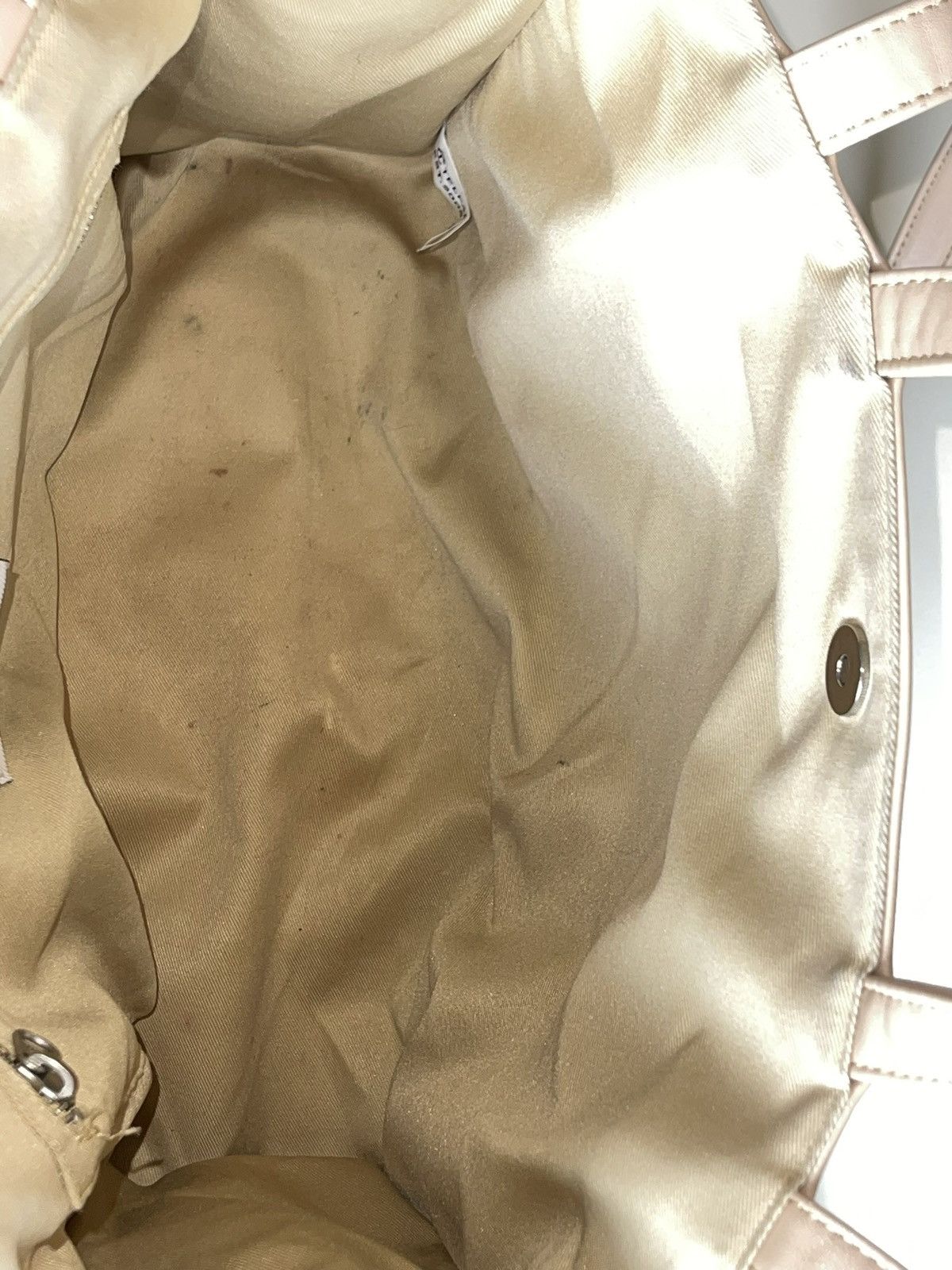 Telfar Telfar Medium Creme Bag w Dust Bag Size ONE SIZE - 14 Thumbnail