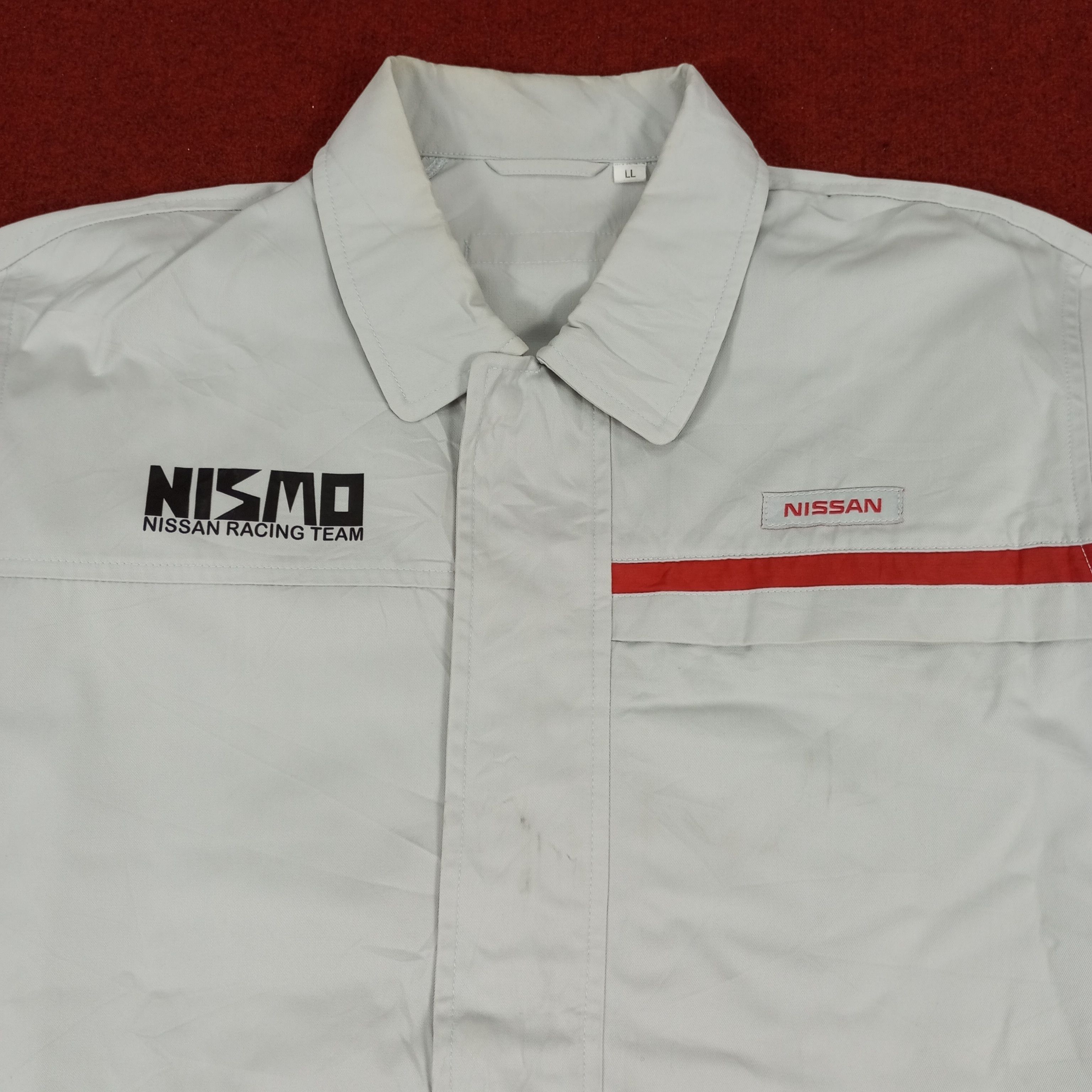 Japanese Brand × Vintage Nismo Nissan Racing Team Motorsports Custom Art Jacket Size US L / EU 52-54 / 3 - 4 Thumbnail