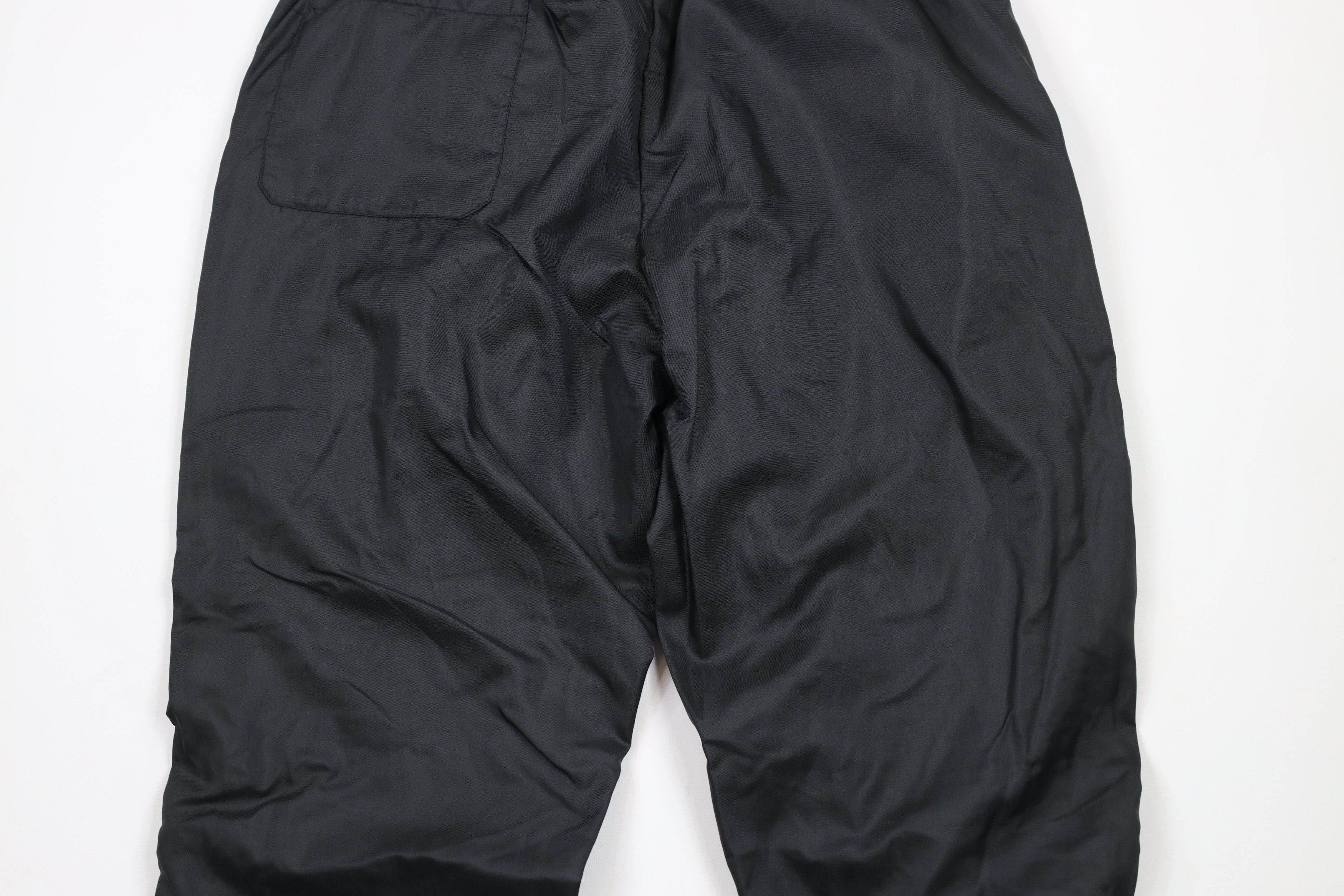 Vintage Vintage 70s Streetwear Lined Cuffed Joggers Pants Black USA Size US 40 / EU 56 - 10 Thumbnail