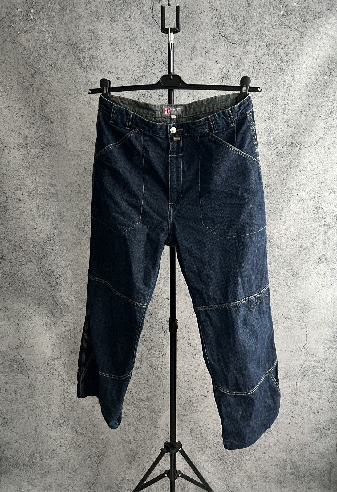 Vintage Vintage Tomster USA Workers Jeans Y2K Denim Pants 1990s Size US 34 / EU 50 - 4 Thumbnail