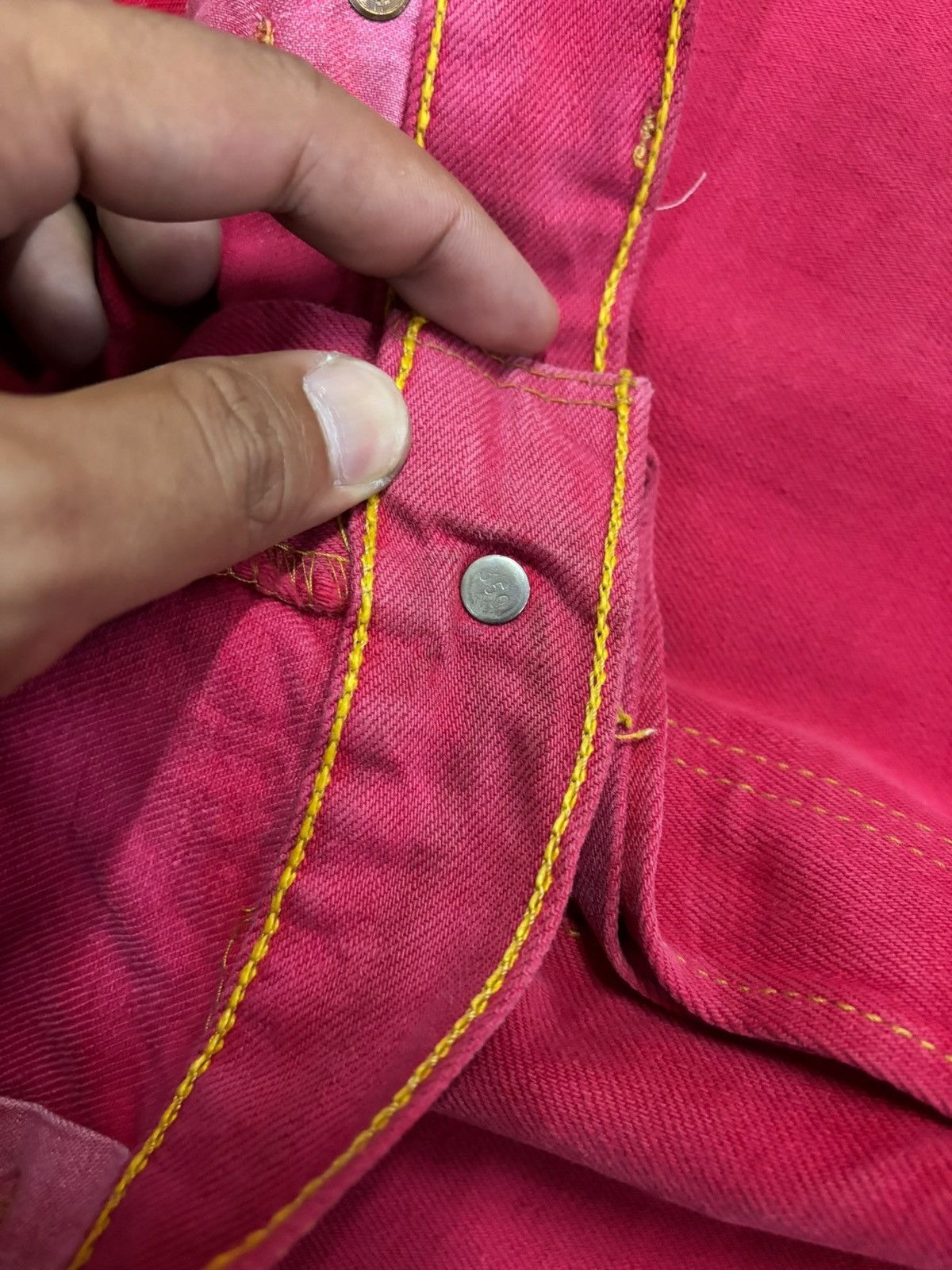 Levi's Rare Pink Levis Rindem Lot 509 #359 Loose Fit Jeans Size US 36 / EU 52 - 10 Thumbnail