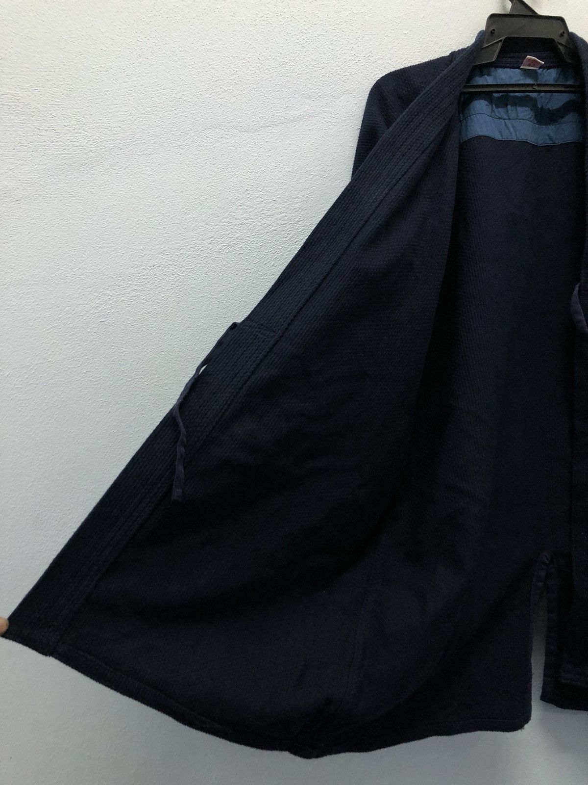 Vintage Vintage Noragi Japanese Traditional Indigo Blue Kimono Size US L / EU 52-54 / 3 - 7 Thumbnail