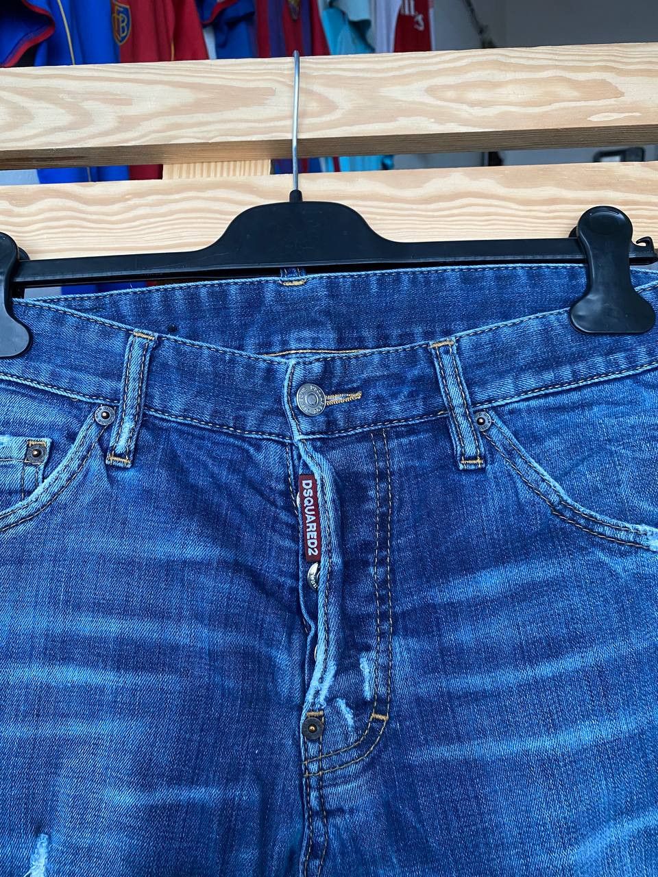 Dsquared2 Dsquared2 Distressed Painting Denim Pants Size US 28 / EU 44 - 7 Thumbnail