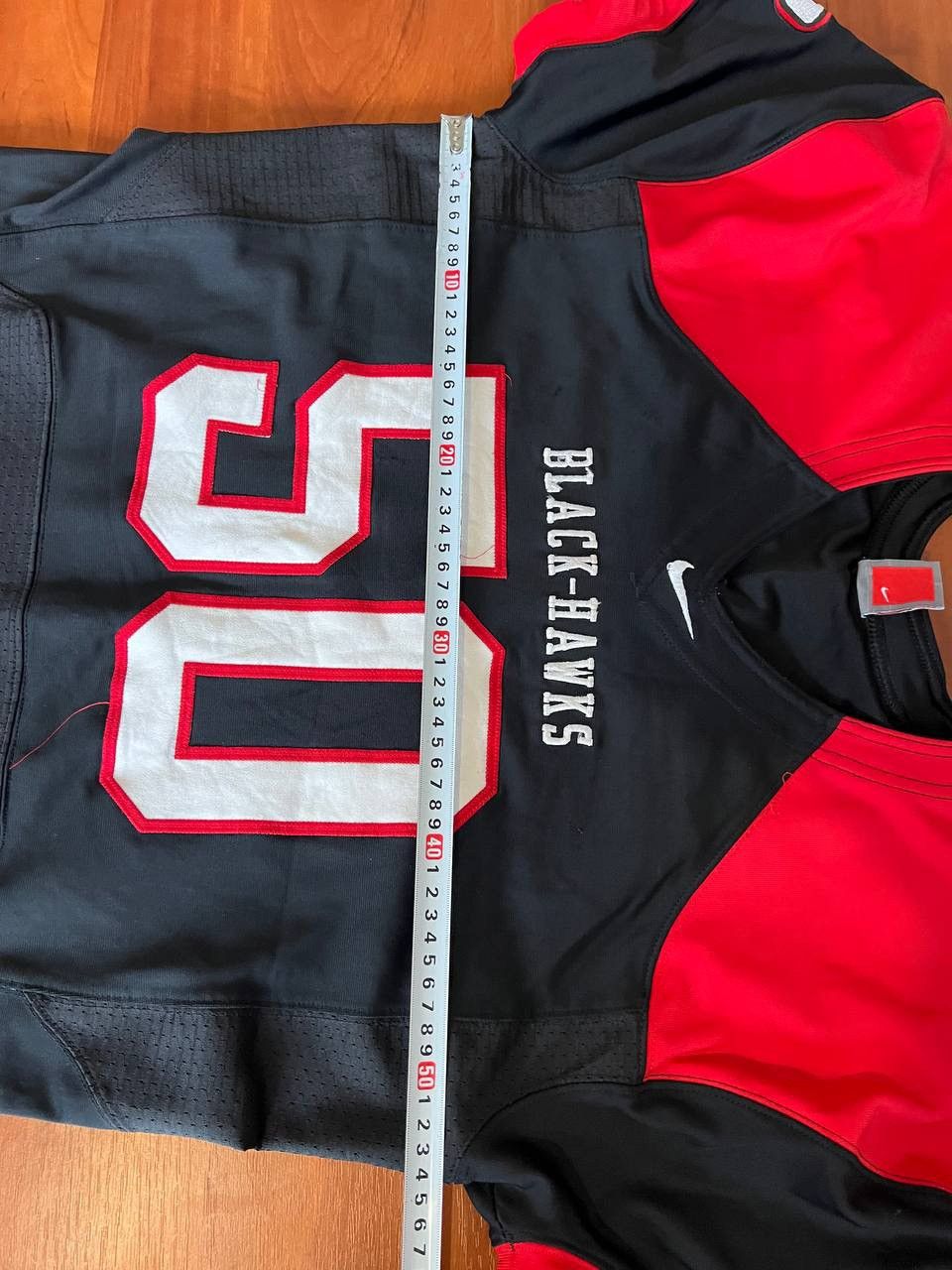 NHL 90’S RARE BLACK-HAWKS #50 PLAYER ISSUED GAME NIKE JERSEY XL Size US XL / EU 56 / 4 - 24 Thumbnail