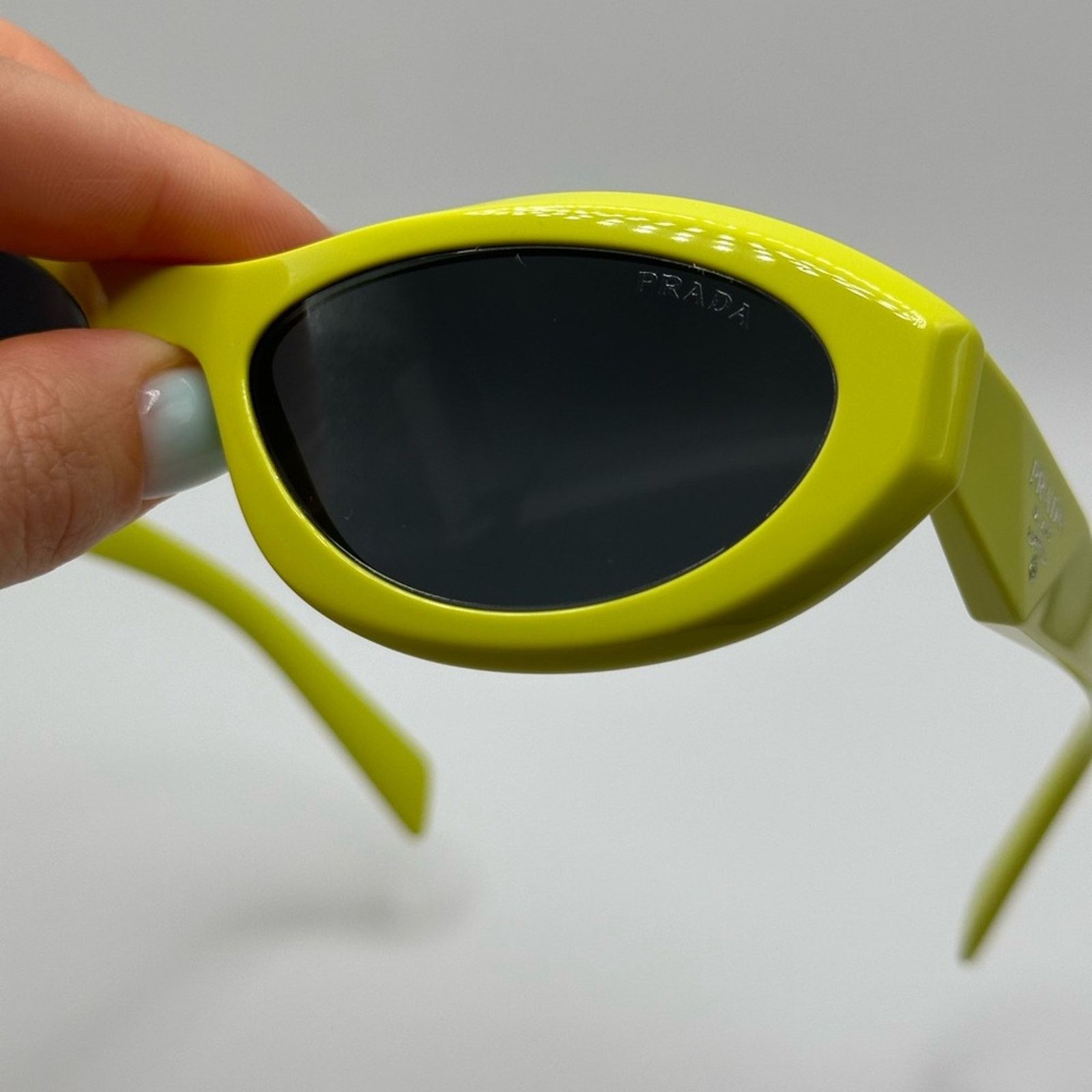 Prada NEW PRADA Symbol PR26ZS 13L08Z Cedar/Dark Grey Sunglasses Size ONE SIZE - 3 Thumbnail