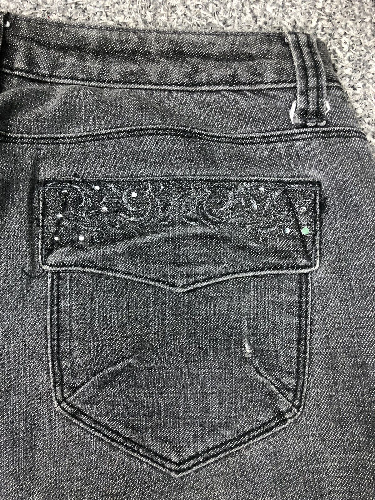 If Six Was Nine × Japanese Brand × Vintage Vintage Sasson Ooh La La Bootcut Boogie Wash Jeans Size 33" - 15 Thumbnail