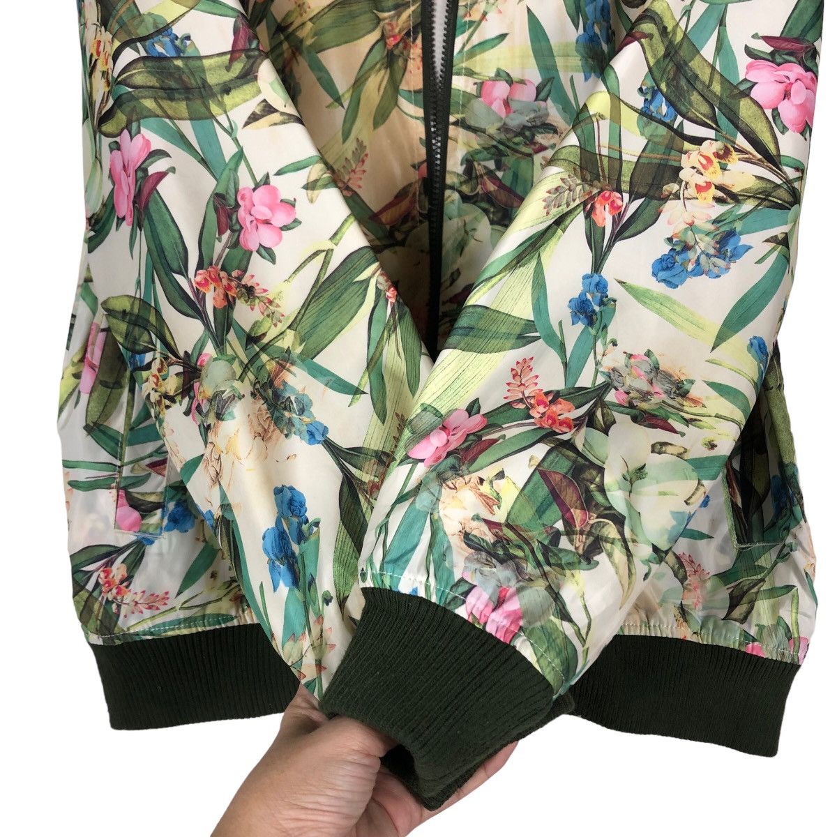 Japanese Brand 🔥90’s Jungle Storm Bomber Jacket Full Print Flower Size US M / EU 48-50 / 2 - 12 Thumbnail