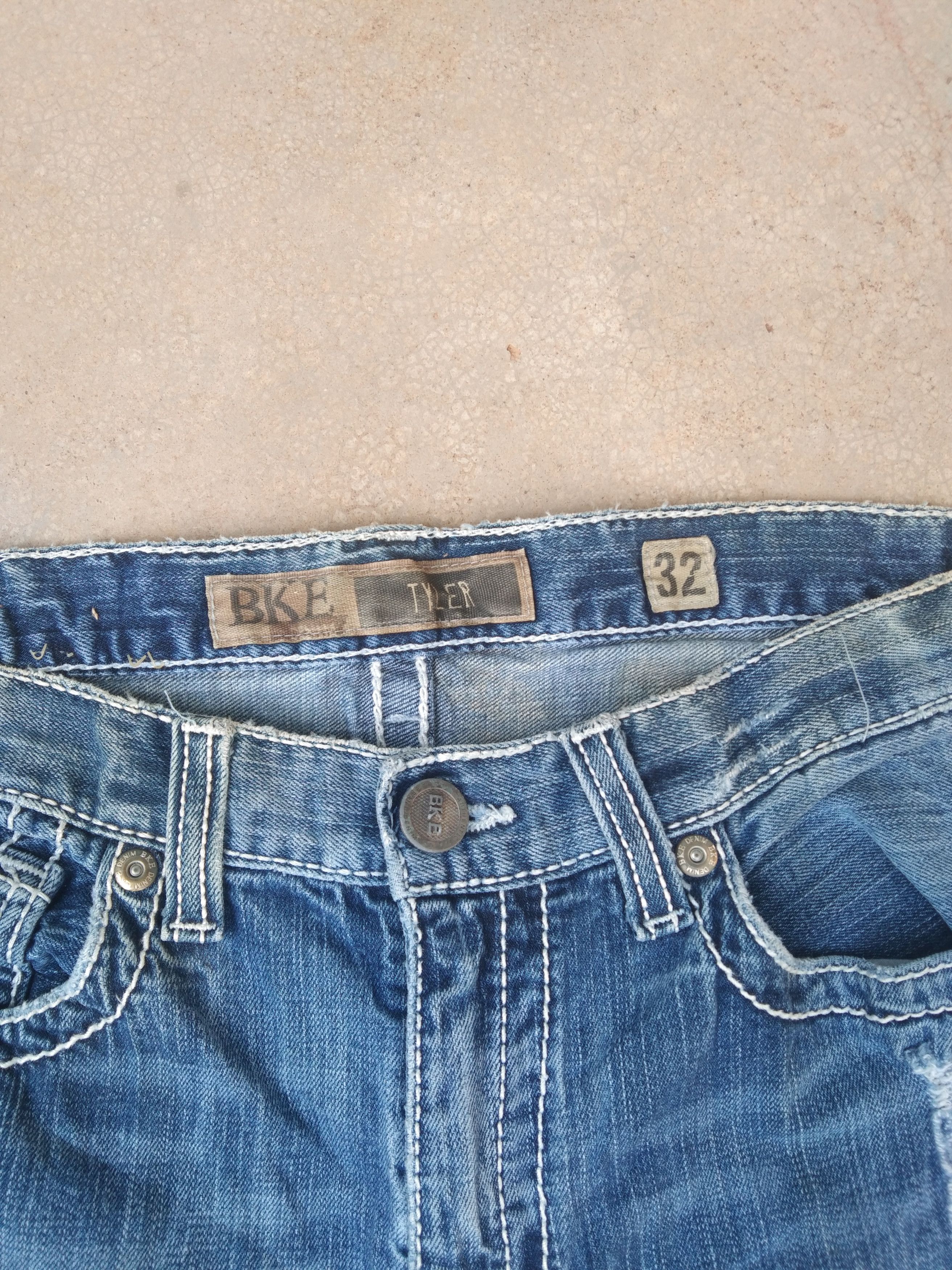 Jean Y2k Vintage Buckle BKE 'Tyler' Bootcut Flared Jeans 32x32 Size US 32 / EU 48 - 7 Thumbnail