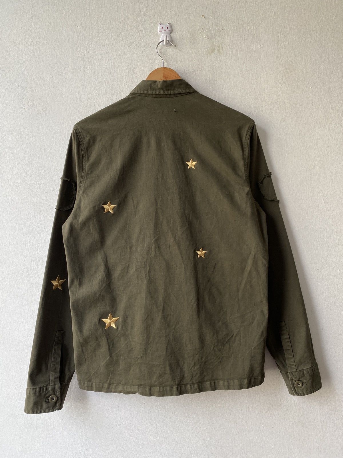Other The Editor Italy Army Design Button Up Shirt Size US L / EU 52-54 / 3 - 4 Thumbnail