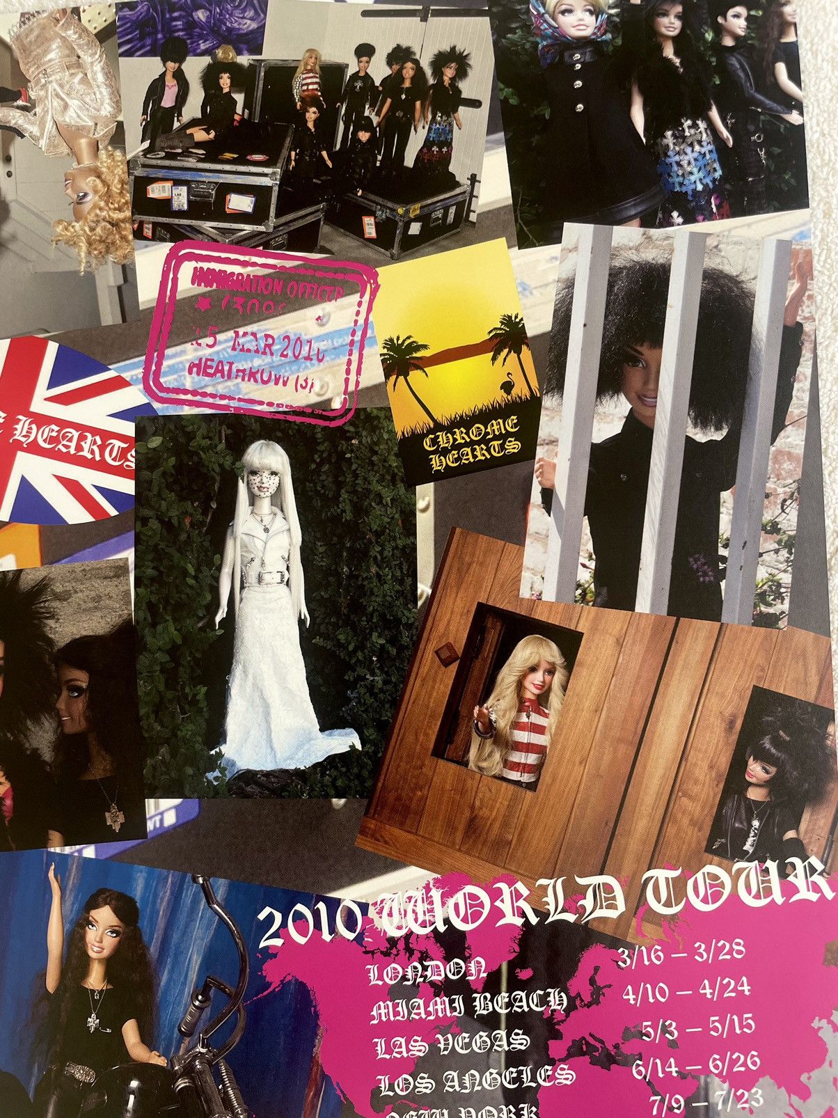 Chrome Hearts Chrome Hearts Barbie tour 8x11 magazine cutout Poster Size ONE SIZE - 2 Thumbnail