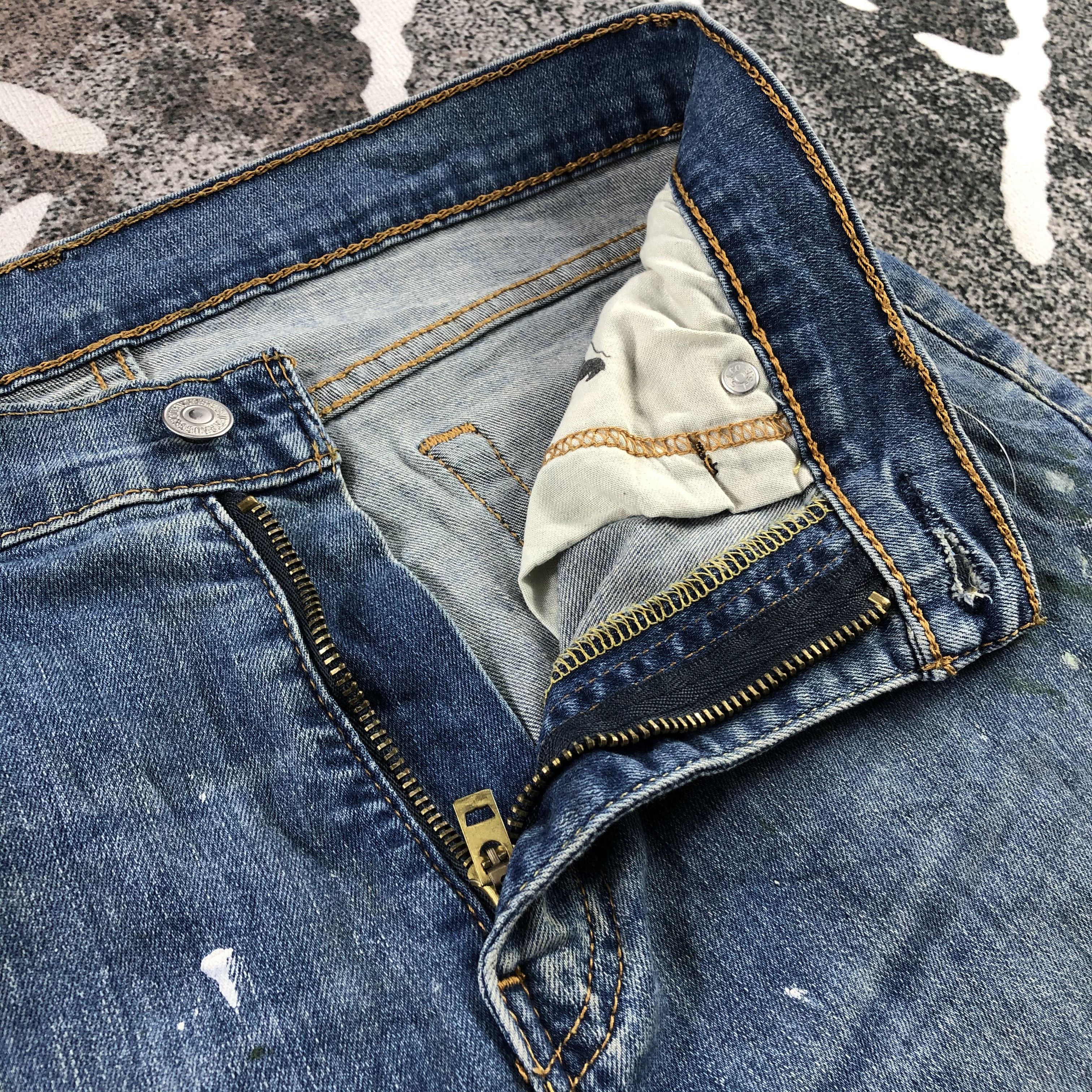 Levi's Levis 510 Jeans Painted Denim KJ1361 Size US 32 / EU 48 - 7 Thumbnail