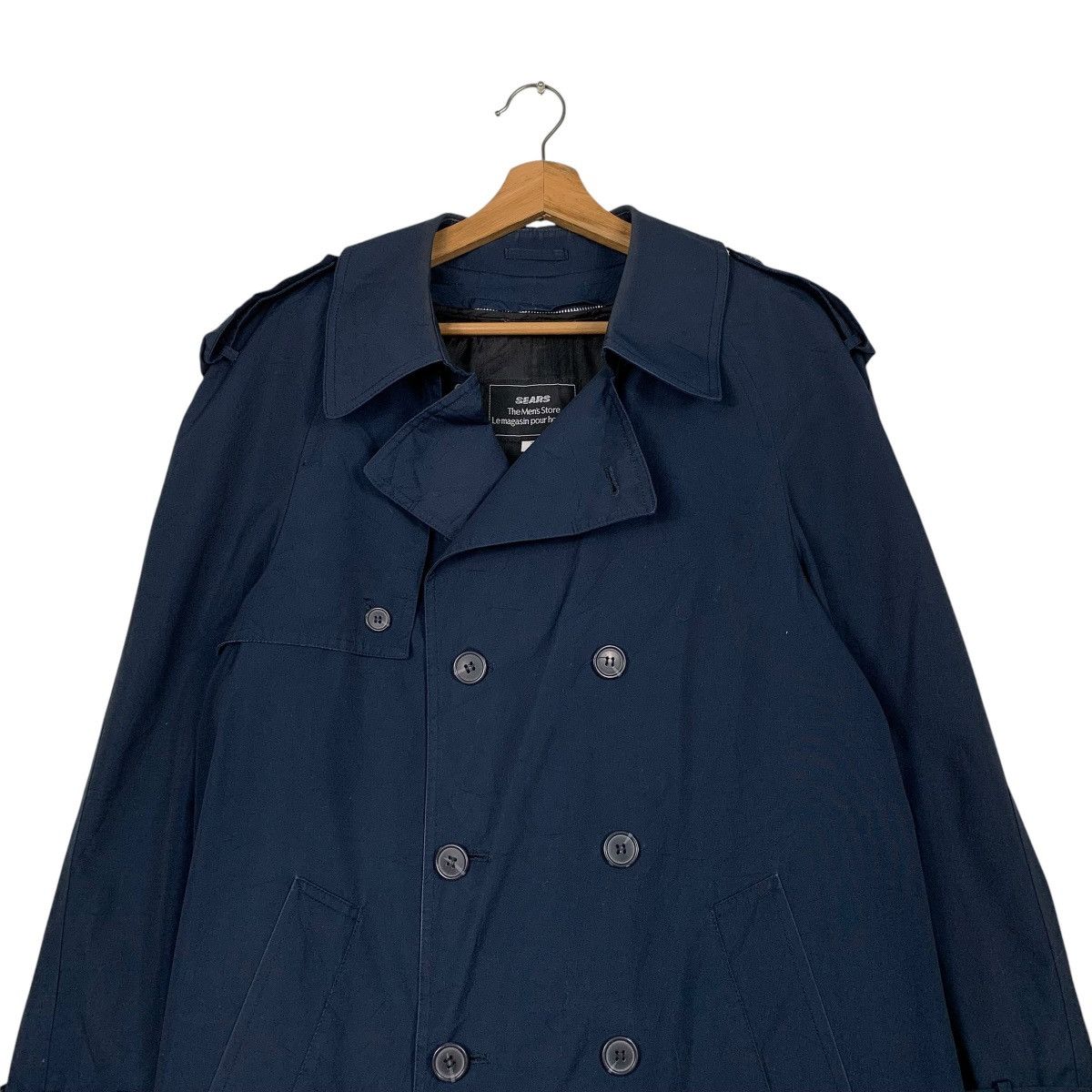 Sears Vintage Sears Double Breasted Coat Size US M / EU 48-50 / 2 - 2 Thumbnail