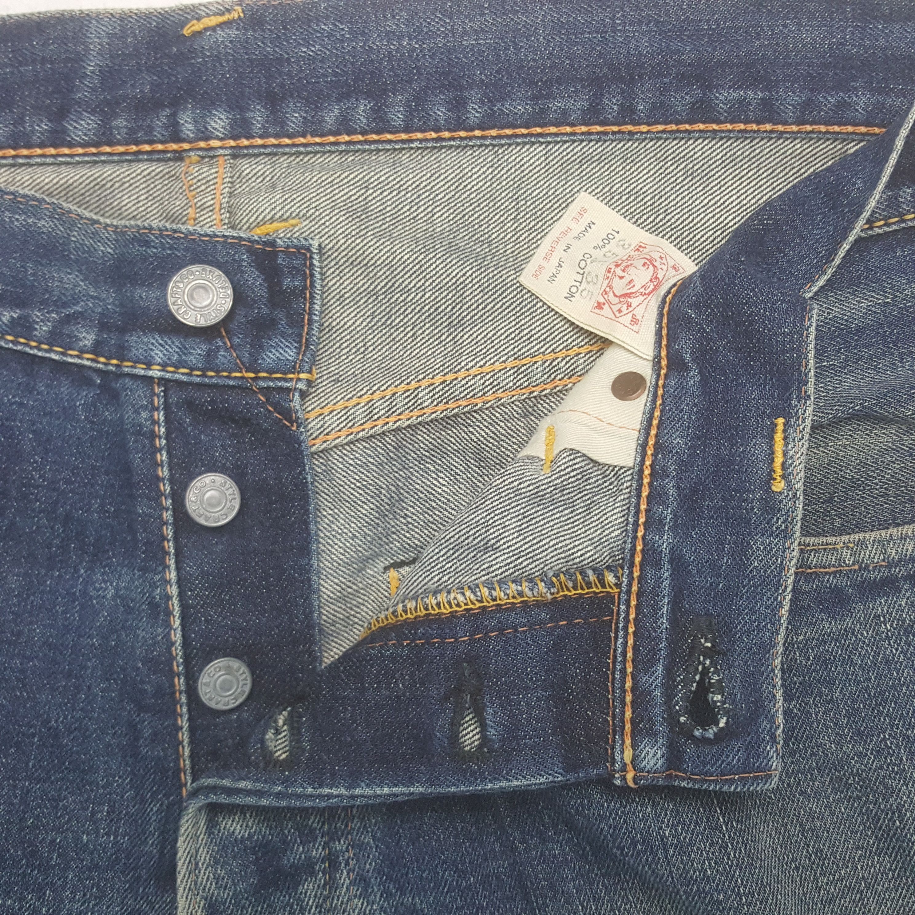 Evisu Vintage Evisu Japanese Brand Daicock Custom Art Denim Jeans Size US 32 / EU 48 - 7 Thumbnail