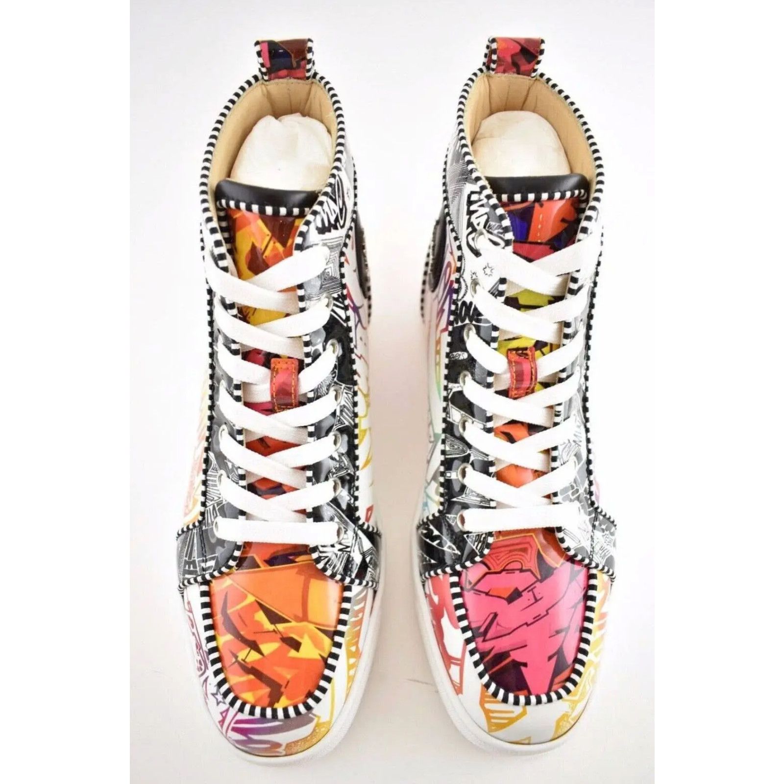 Christian Louboutin Christian Louboutin Men Rantus Orlato Flat Wallgraf Graffiti Size US 7 / EU 40 - 6 Thumbnail