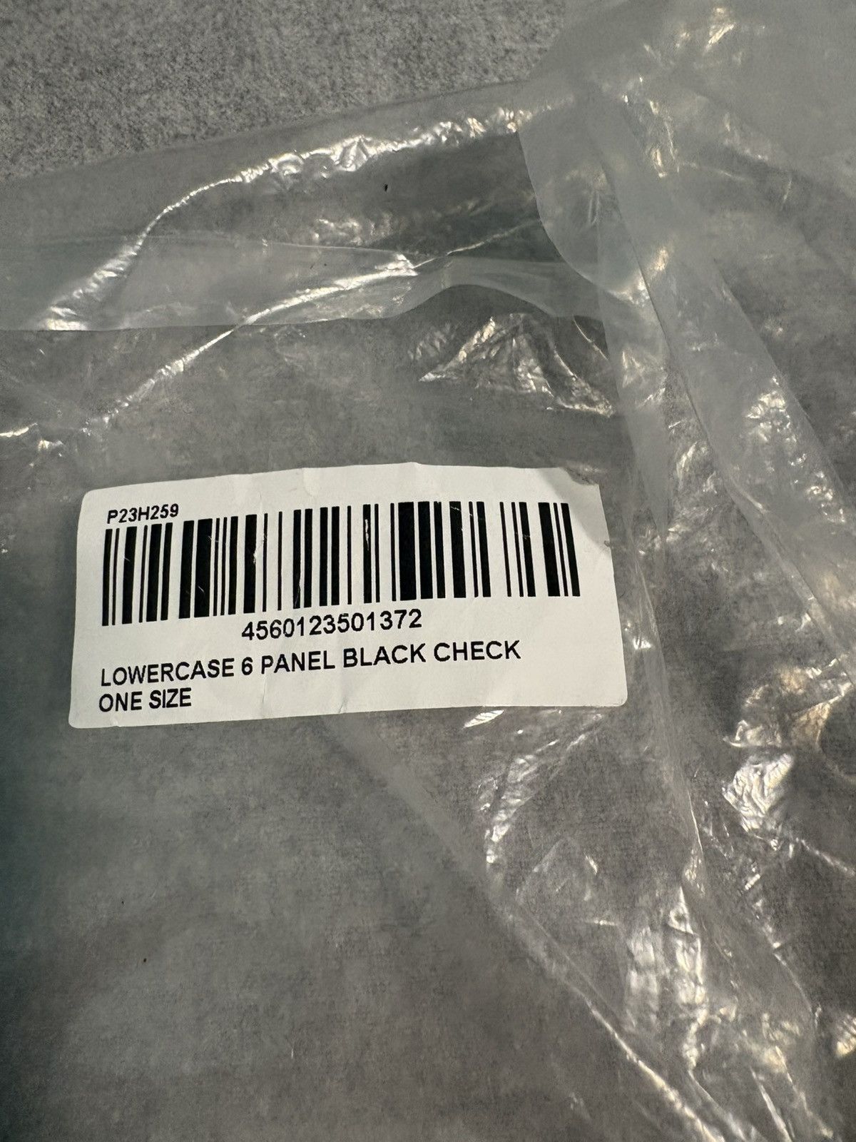 Palace Palace Lowercase 6-Panel Black Check Size ONE SIZE - 6 Thumbnail