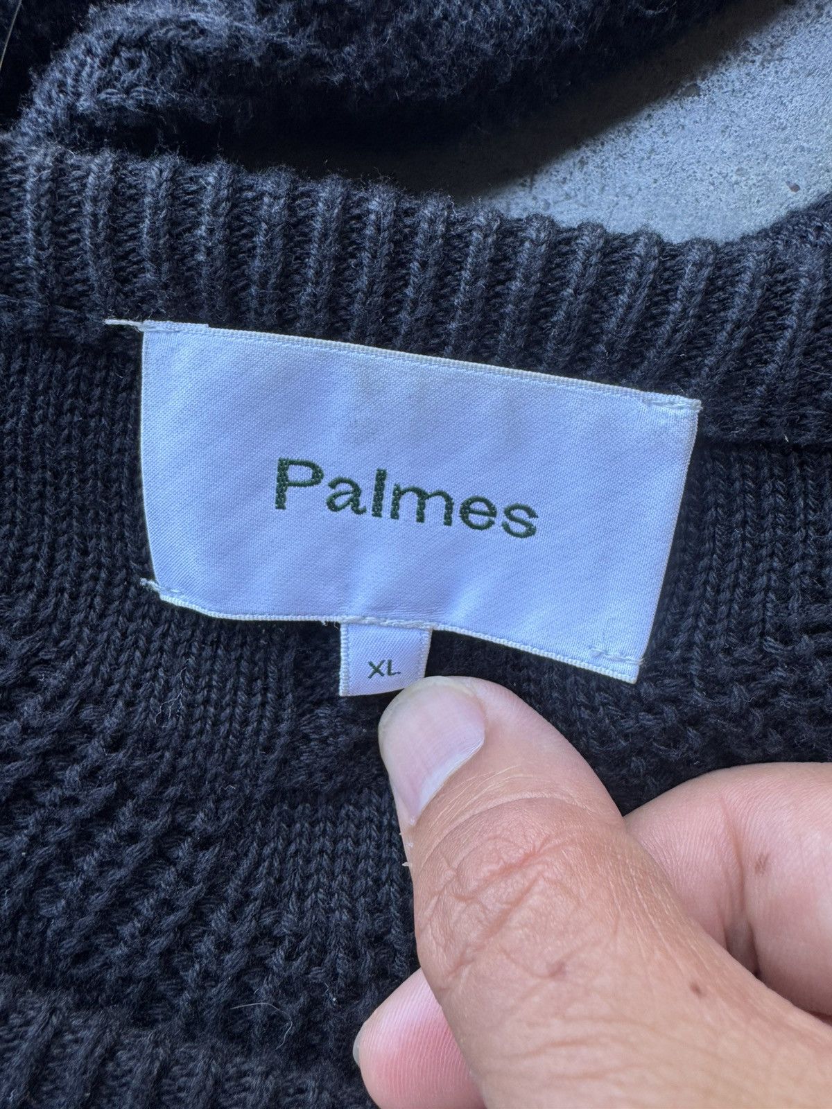 Palmes Rope Knitted Sweater Size US XL / EU 56 / 4 - 3 Thumbnail