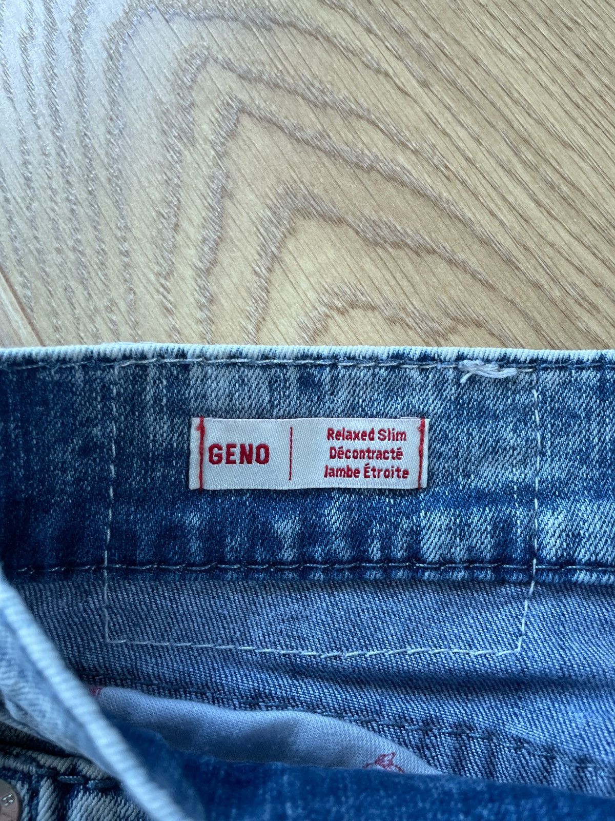 True Religion × Vintage Y2K Vintage TRUE RELIGION GENO Relaxed Slim Denim Pants Size US 32 / EU 48 - 8 Thumbnail