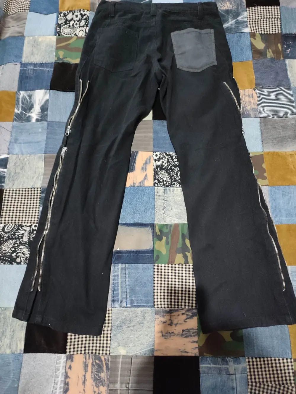 Japanese Brand Sex Pot Revenge Distressed Punk Zipper Pants Size US 29 - 7 Thumbnail