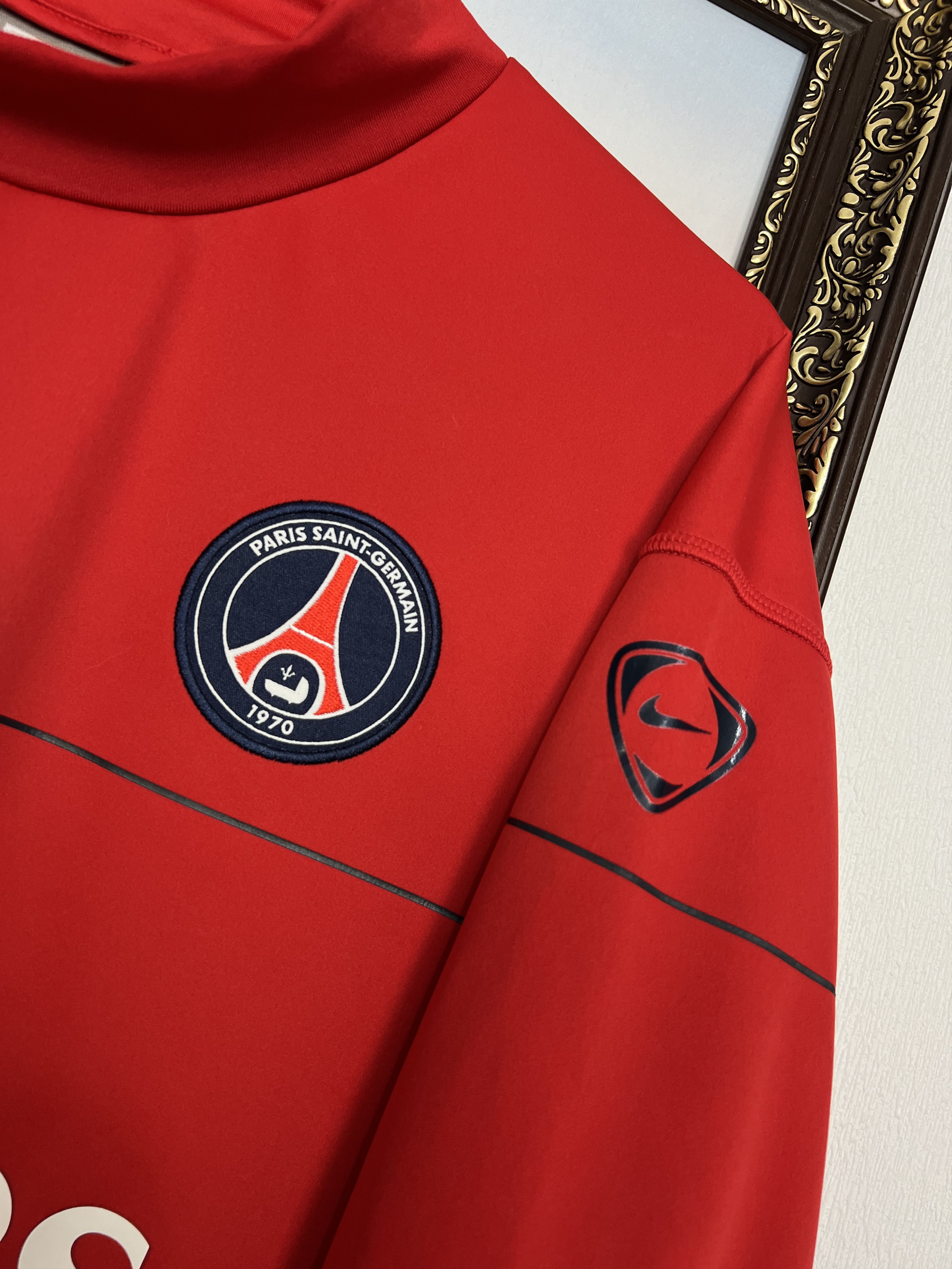 Nike PSG Paris Saint Germain Football Sweatshirt Soccer Track Size US XL / EU 56 / 4 - 4 Thumbnail