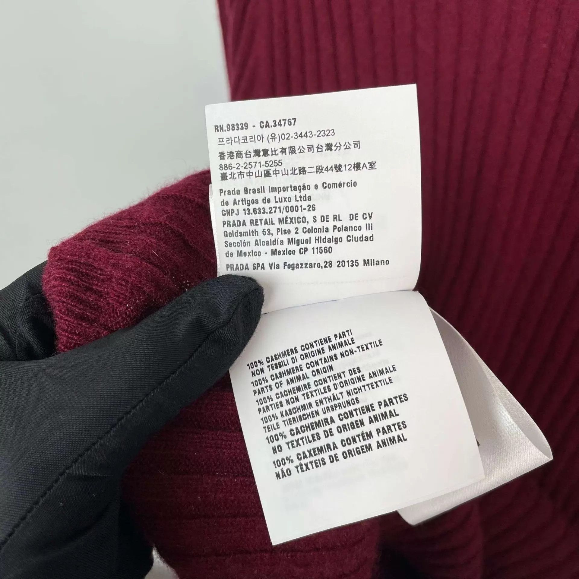 Miu Miu Miu Miu red wool knit sweater size 36 Size XS / US 0-2 / IT 36-38 - 7 Thumbnail