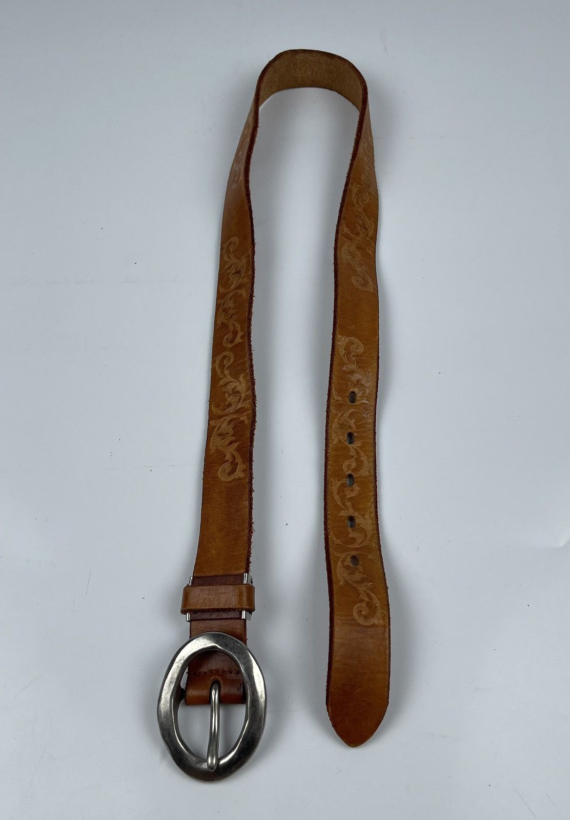 Genuine Leather genuine leather belt tc22 Size 34 - 2 Thumbnail
