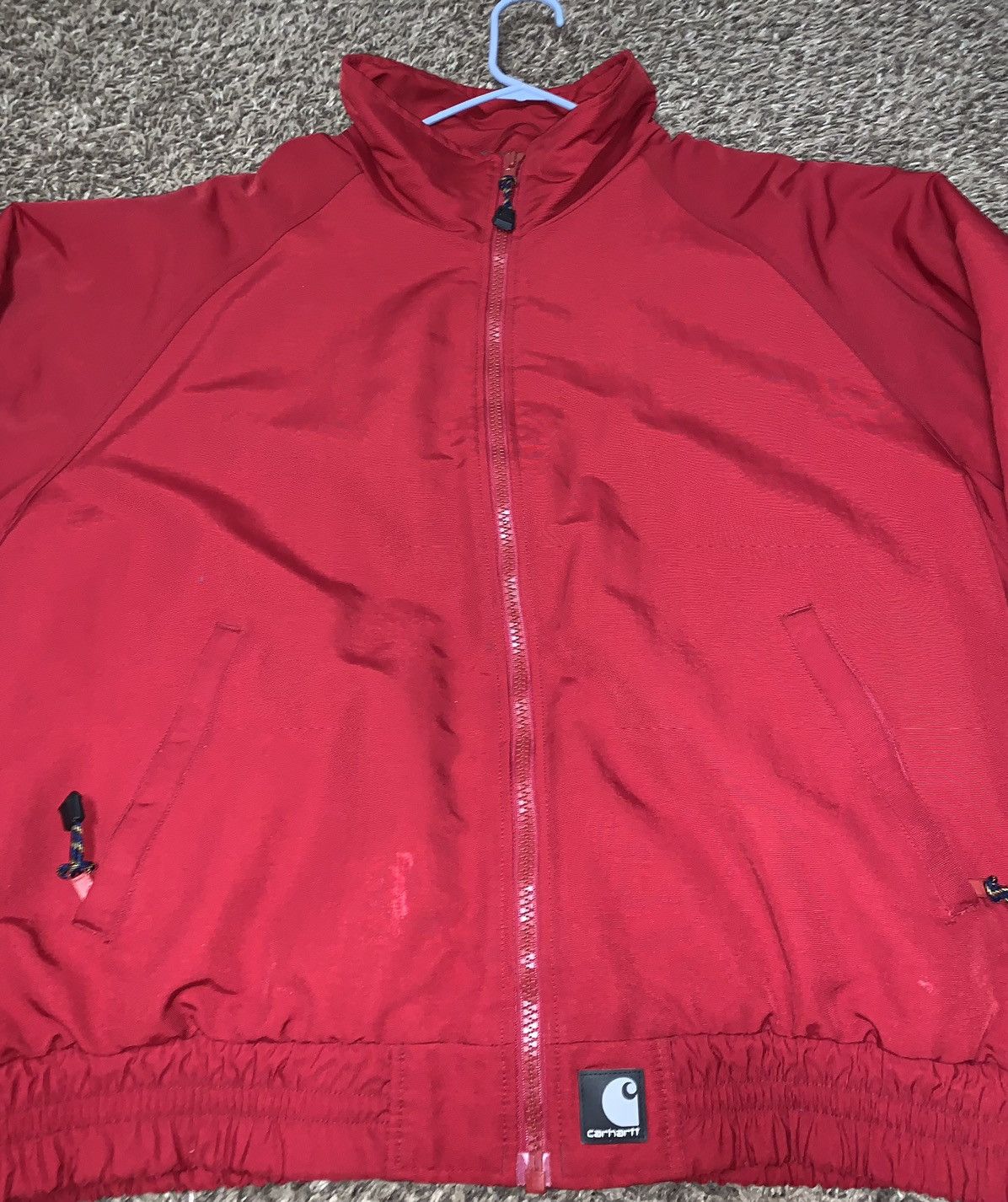 Other Vintage Carhartt Nylon Fleece Jacket Size US L / EU 52-54 / 3 - 3 Thumbnail