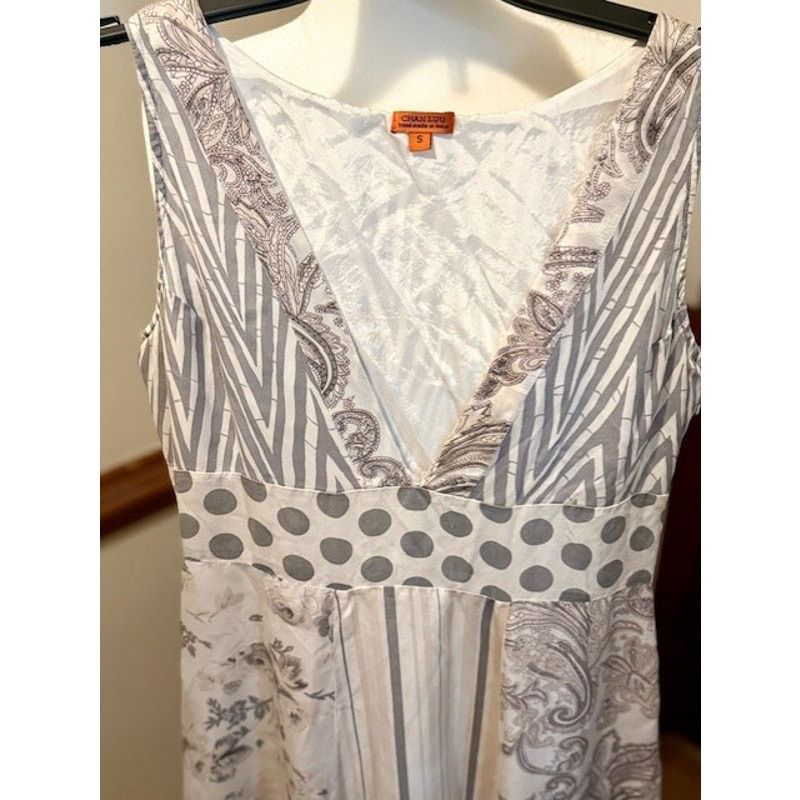 Chan Luu Chan Luu Patchwork Boho Dress S Handmade India Flowy Summer Size S / US 4 / IT 40 - 8 Thumbnail