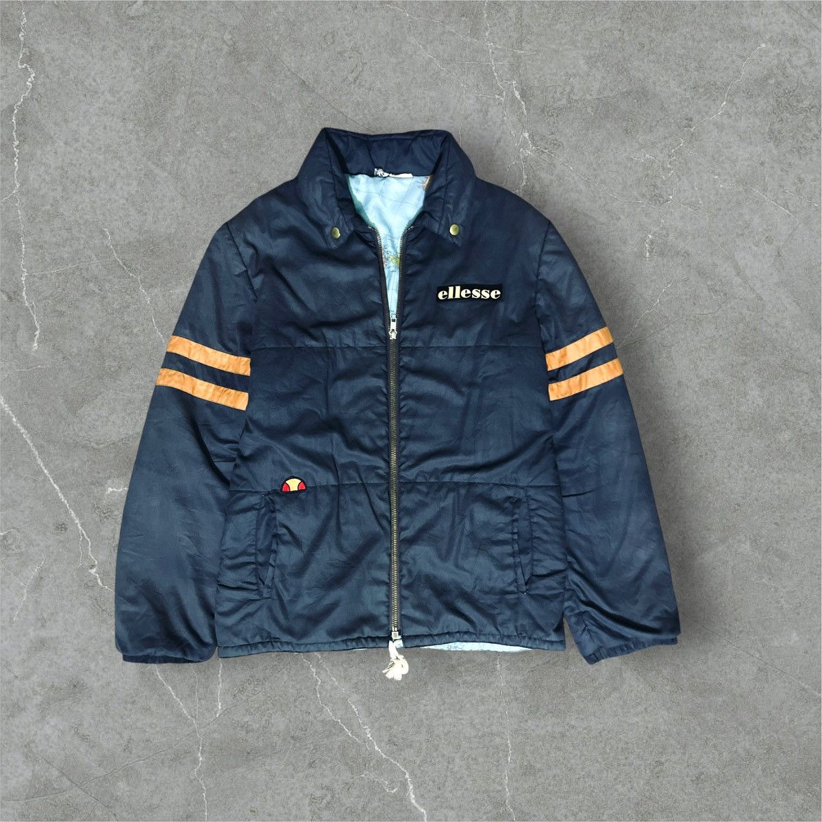 Ellesse × Vintage Vintage 80's ELLESSE Worldwide JACKET made in Italy RARE Size US XL / EU 56 / 4 - 1 Thumbnail