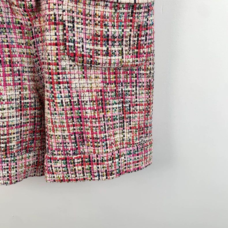 Chanel ChanelColorful cotton tweed braided lapel short-sleeved jum Size XS / US 0-2 / IT 36-38 - 5 Thumbnail