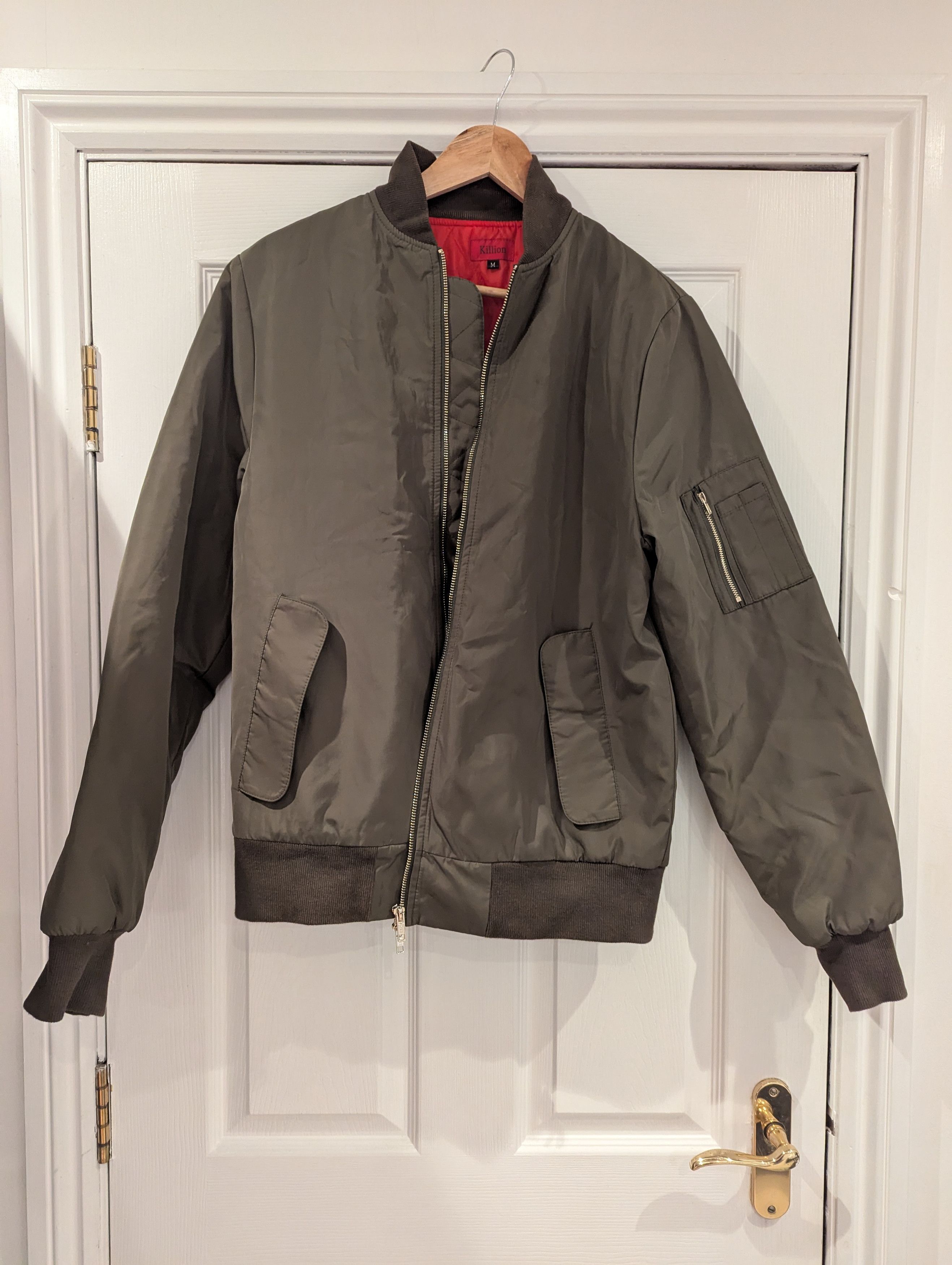Killion Killion Bomber Jacket Olive Green Size US M / EU 48-50 / 2 - 1 Thumbnail