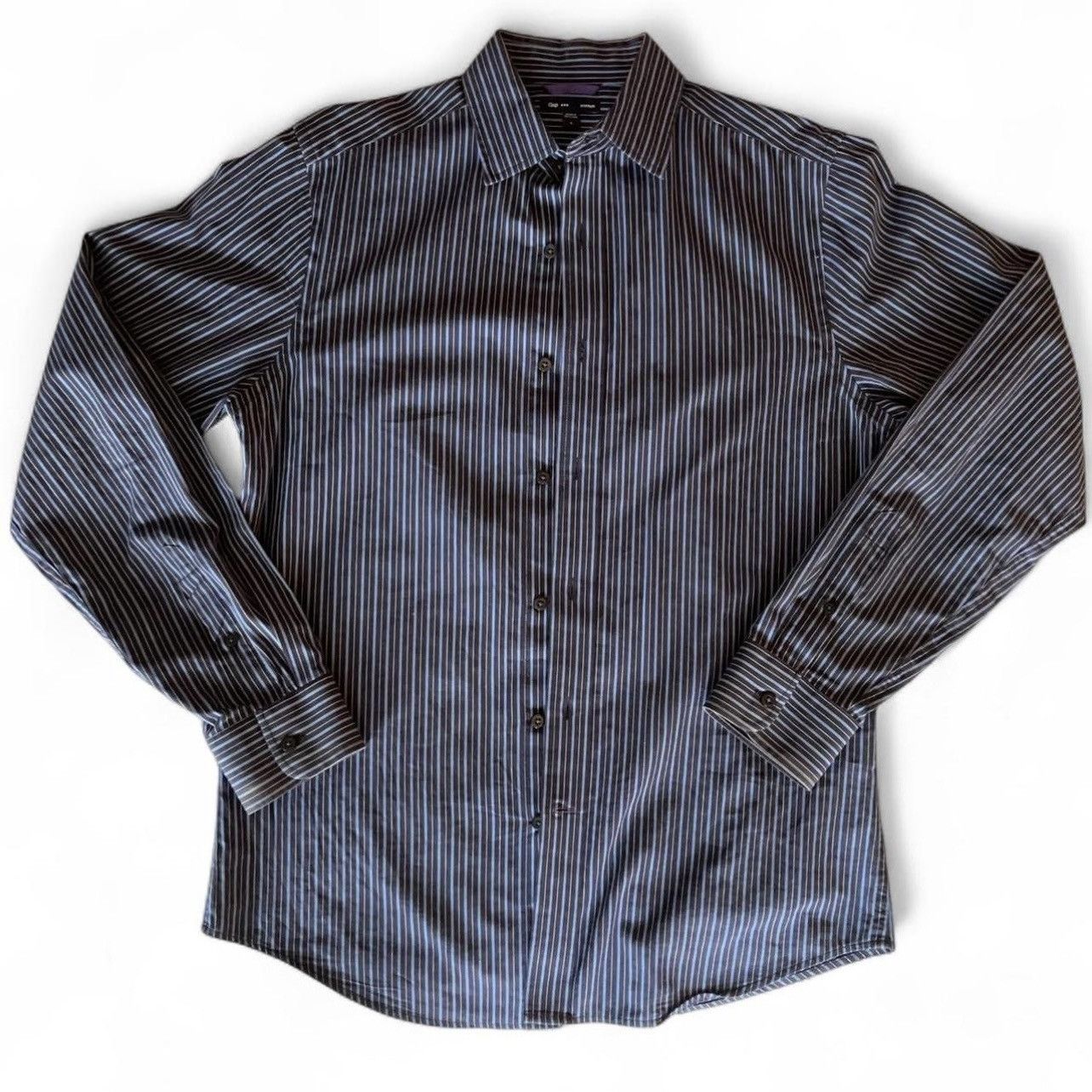 Gap Vintage 2009 Gap Blue Button-Up Shirt Size S / US 4 / IT 40 - 3 Thumbnail