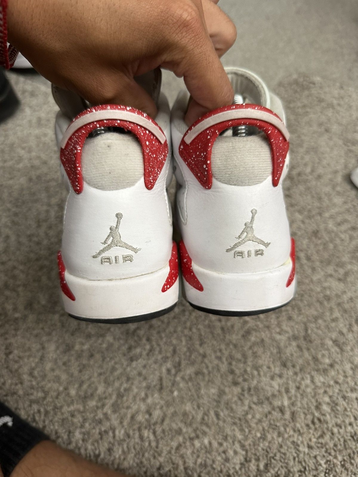 Jordan Brand Air jordan 6 red oreo - size 6.5 Size US 6.5 / EU 39-40 - 4 Thumbnail