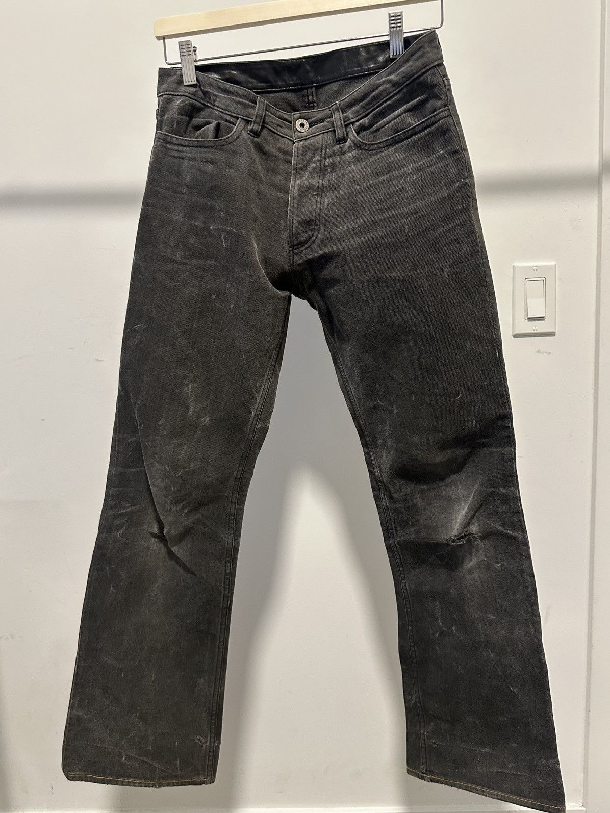 Japanese Brand RipVanWinkle Selvedge Denim Flares Size US 30 / EU 46 - 1 Thumbnail