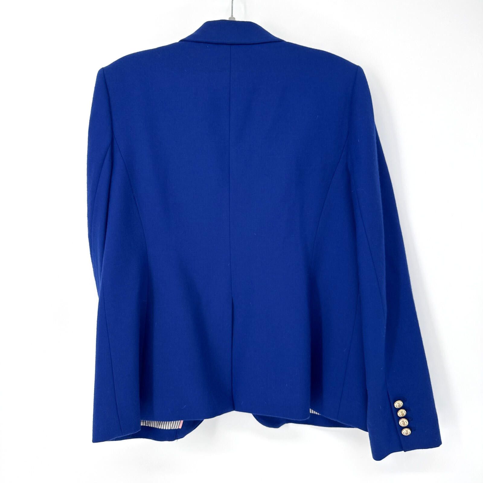 J.Crew J.Crew Blazer Gold Crest Buttons Quiet Luxury Womens 14 Size XL / US 12-14 / IT 48-50 - 4 Thumbnail
