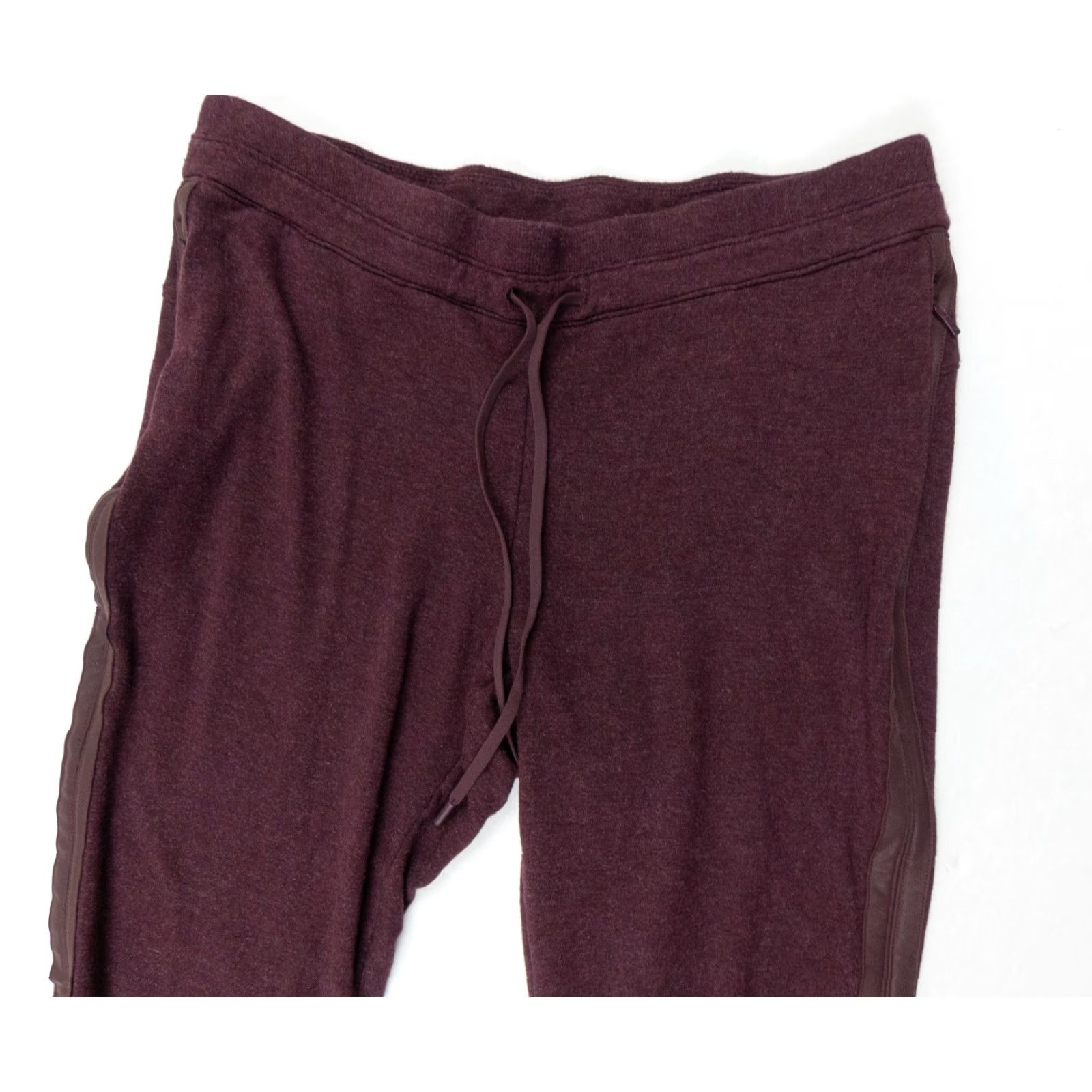 Athleta Athleta Womens Small Burgundy Jogger Pants Activewear Ladies Casual Athleisure Size 28" / US 6 / IT 42 - 2 Thumbnail