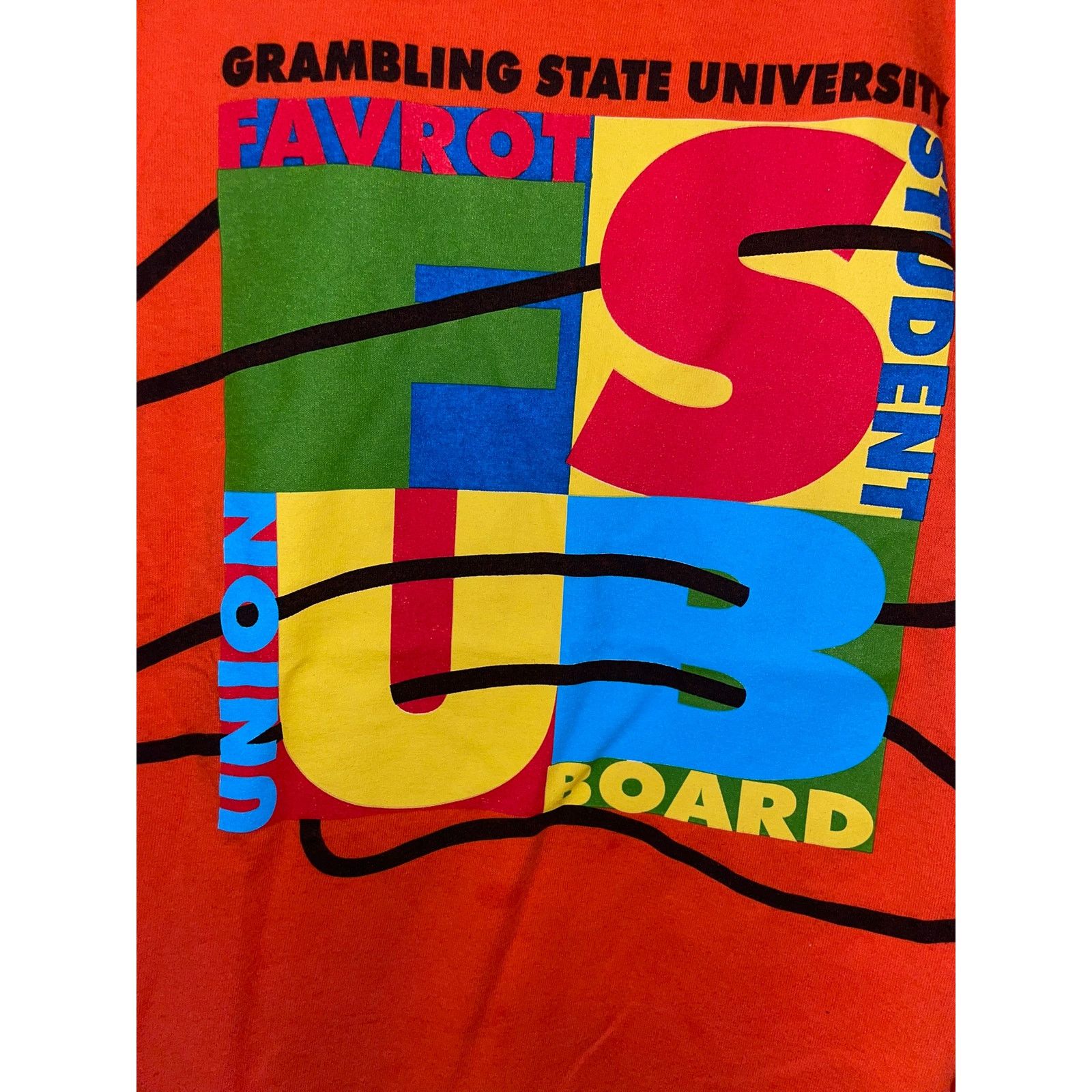 Gildan Grambling State University GSU Student Orange Shirt M Medium Size US M / EU 48-50 / 2 - 4 Thumbnail