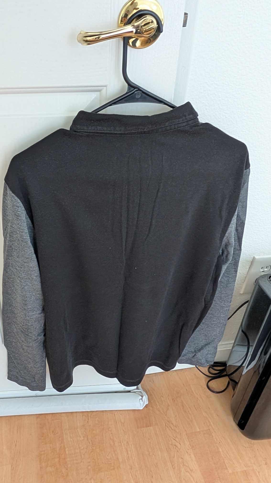 Club Monaco Club Monaco Black & Gray Longsleeve Shirt Size US S / EU 44-46 / 1 - 2 Thumbnail