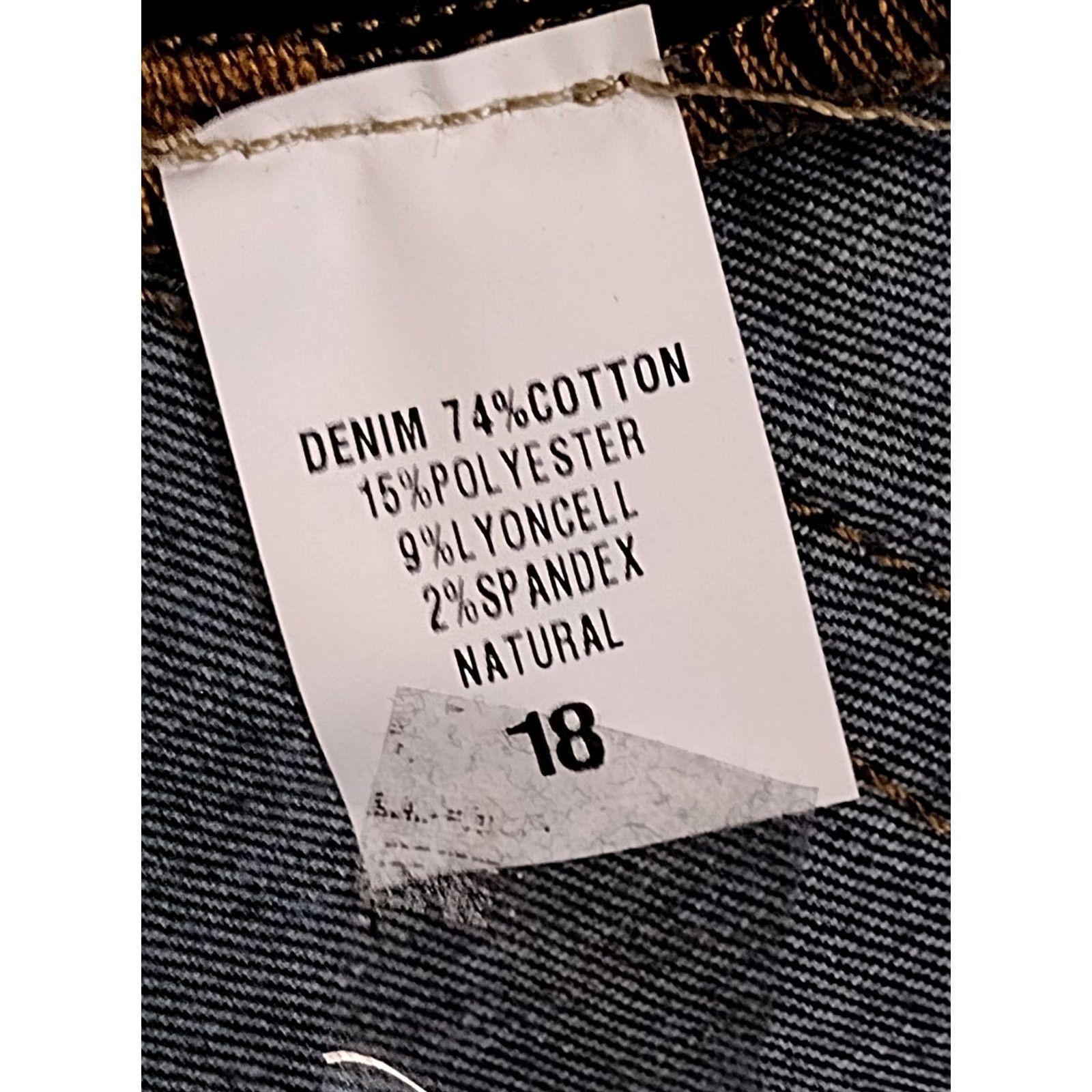 Vintage Unbranded Women's Dark Denim High Rise Tapered Jeans 18 Denim Jeans Slim 5-Pocket Blue 90s Adult Womens Jeans Size 40" / US 18 - 5 Thumbnail
