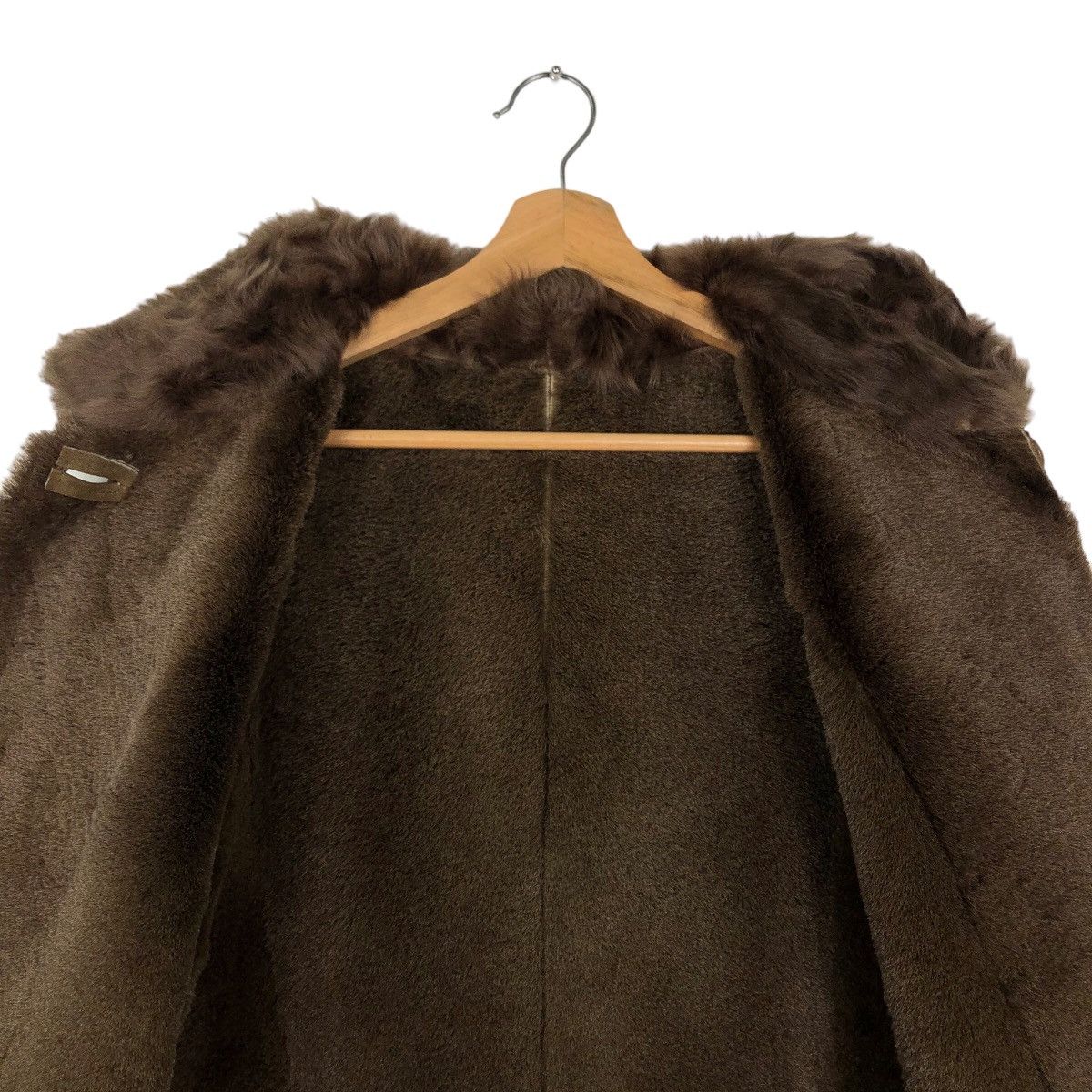 Japanese Brand 🔥90’s Vintage Leather Shearling Jacket Mink Fur Lining Size US M / EU 48-50 / 2 - 12 Thumbnail