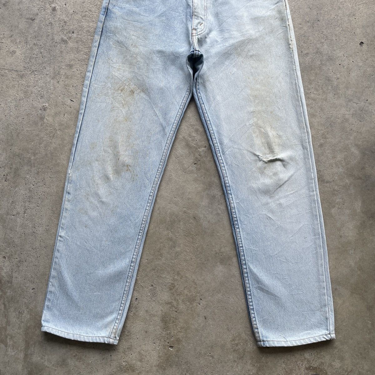Levi's Vintage Clothing W29 Vintage Levi’s LightWash Jeans Mud Denim Faded Pants Size US 29 - 4 Thumbnail